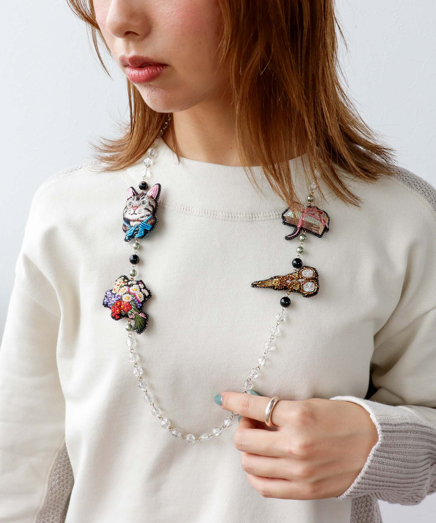 ＜一部店舗・WEB限定＞【tamaoworld】tamao Circus Invitation necklace