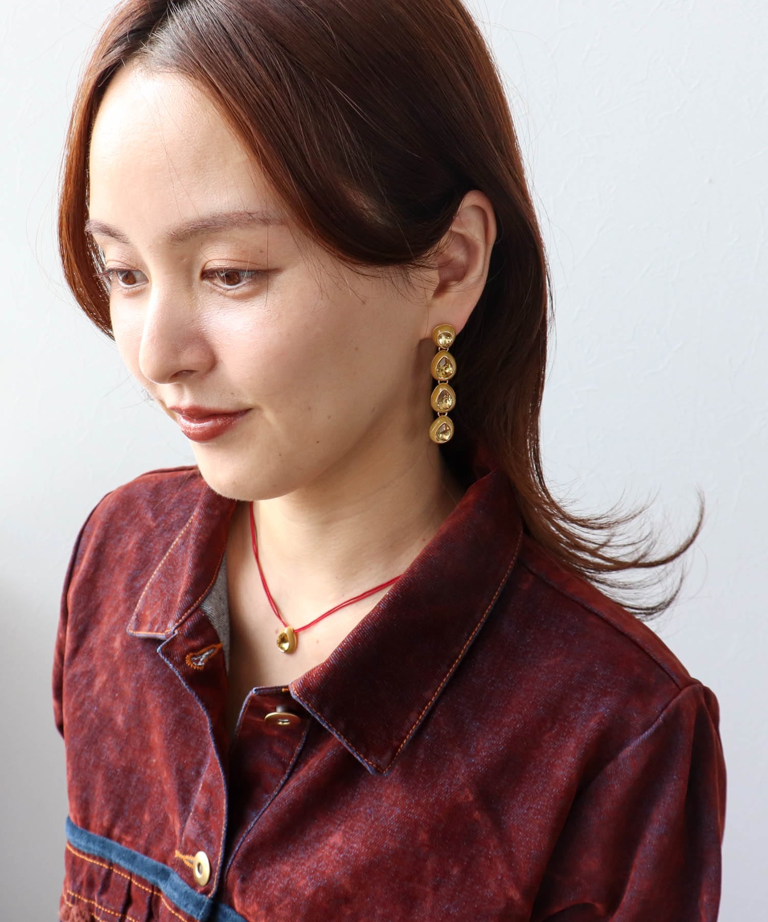 エポドロップロングイヤリング