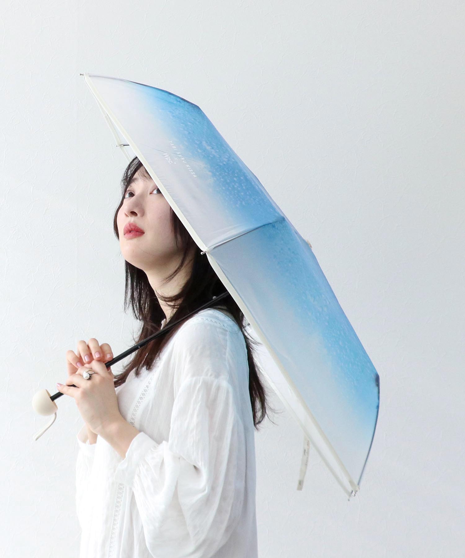 旅する喫茶×Wpc.】CREAM SODA折りたたみビニール傘 | ＆ON JIONE STORE（アンドオン）ジオン商事公式オンラインストア