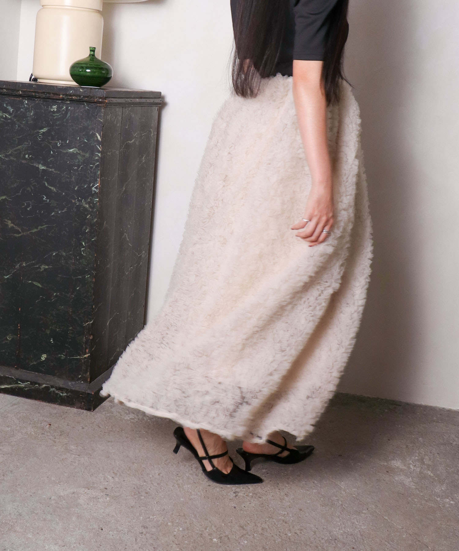 ＜一部店舗・WEB限定＞mocomoco set up half sleeve dress