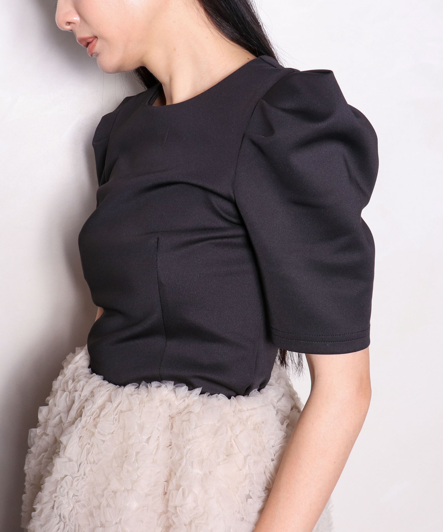 ＜一部店舗・WEB限定＞mocomoco set up half sleeve dress