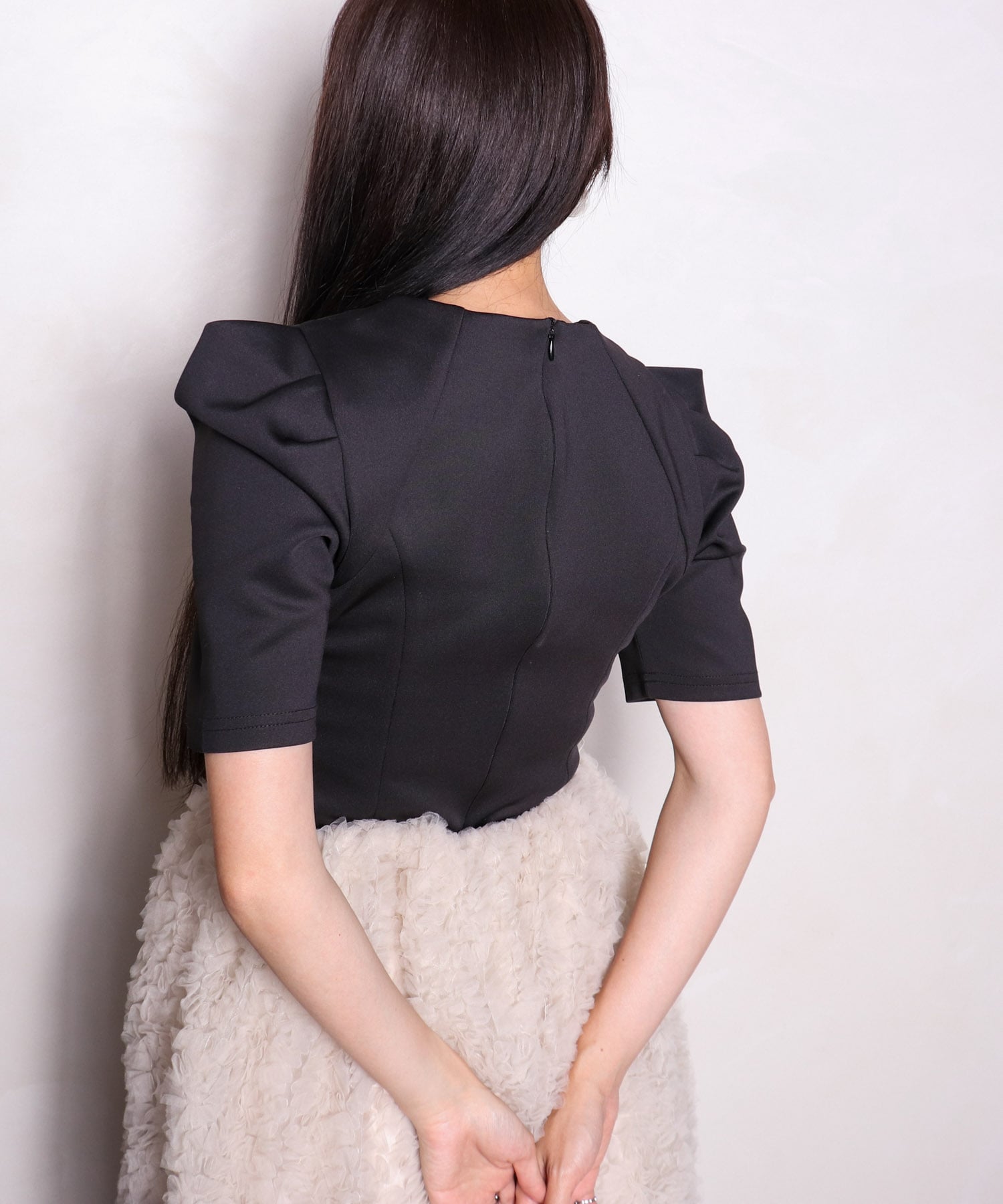 ＜一部店舗・WEB限定＞mocomoco set up half sleeve dress
