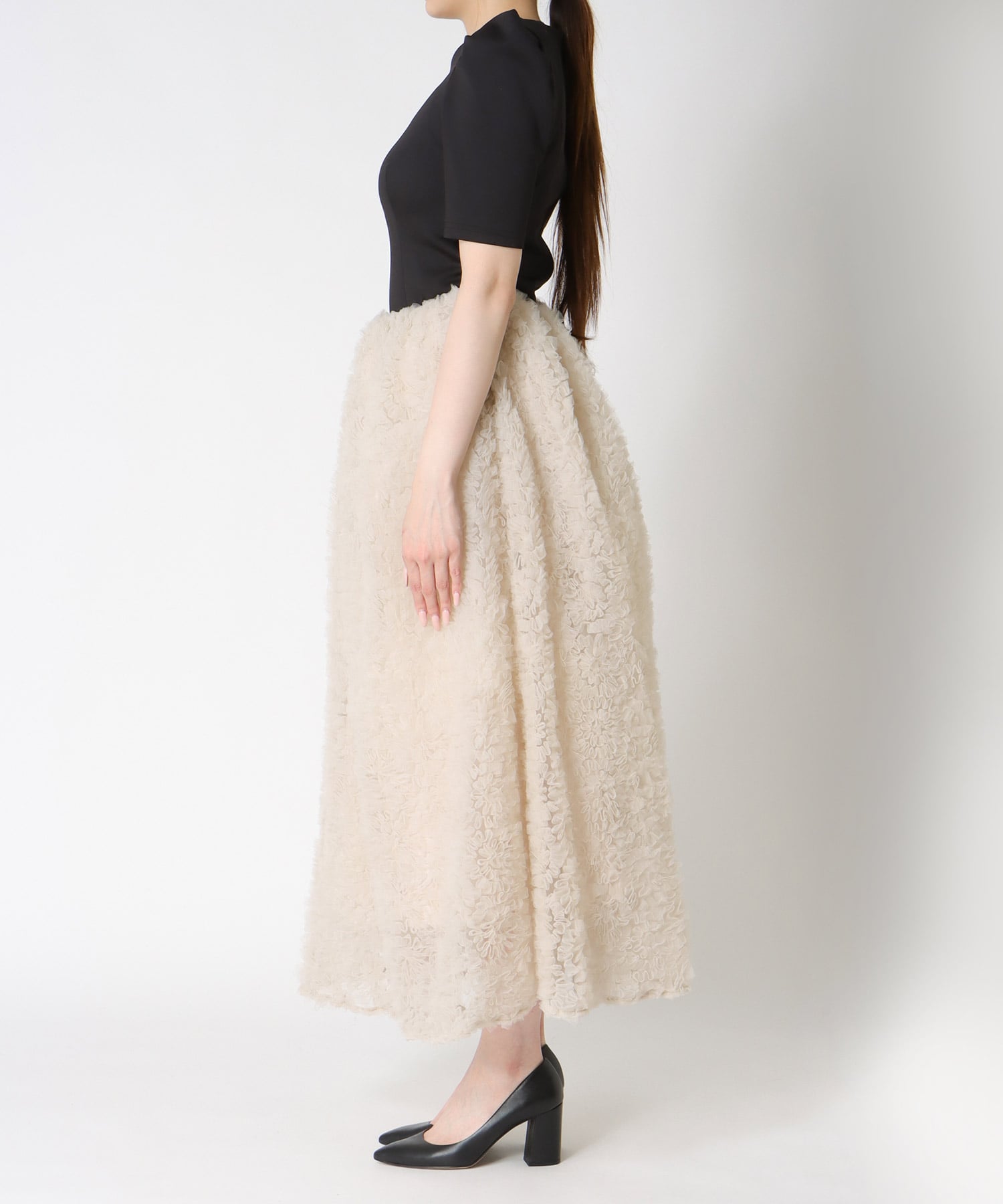 ＜一部店舗・WEB限定＞mocomoco set up half sleeve dress