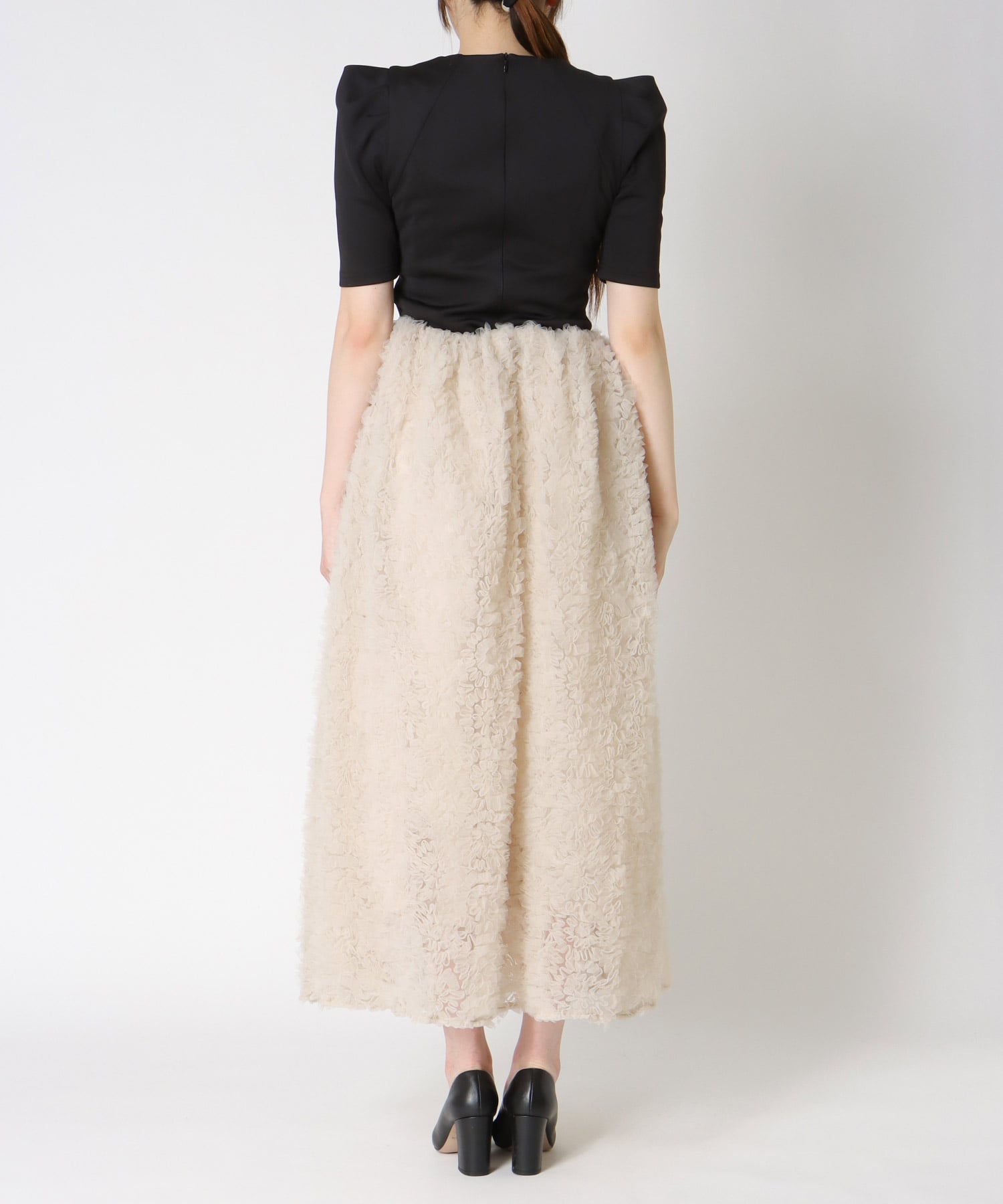 ＜一部店舗・WEB限定＞mocomoco set up half sleeve dress