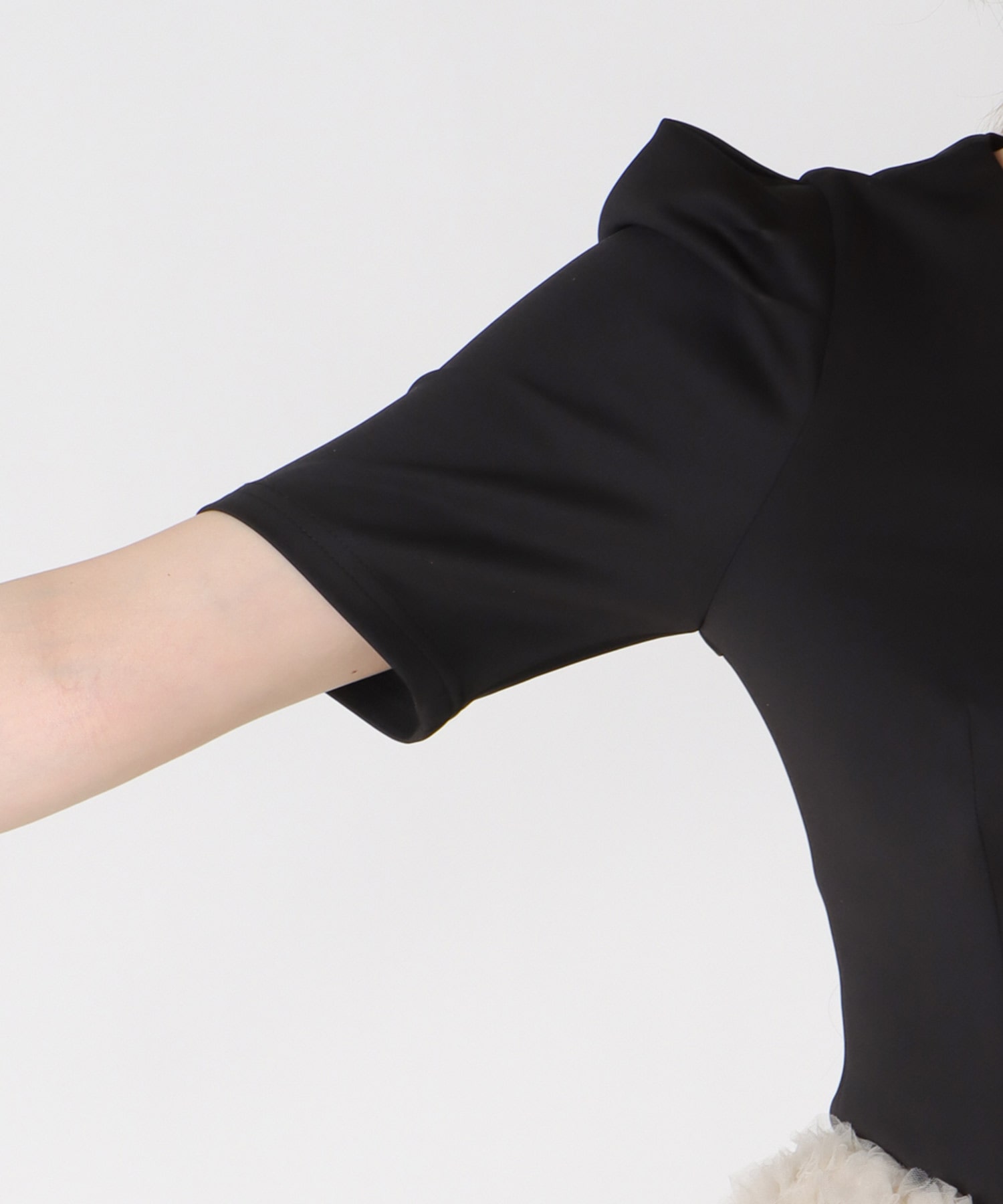 ＜一部店舗・WEB限定＞mocomoco set up half sleeve dress