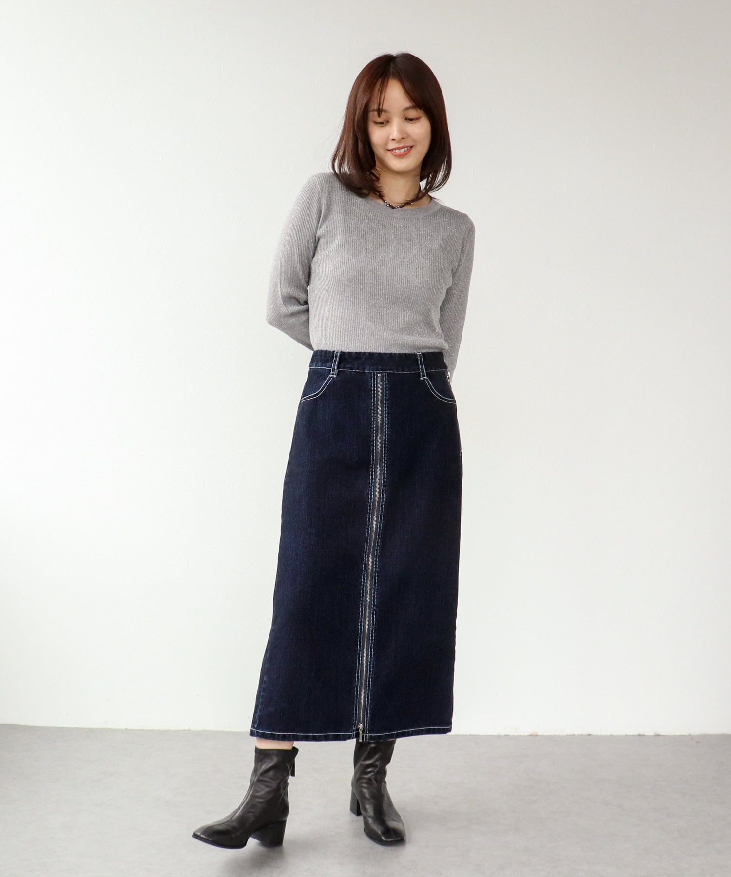 ≪WEB先行予約≫ウエスタンデニムフロントZIPパンツ 別注