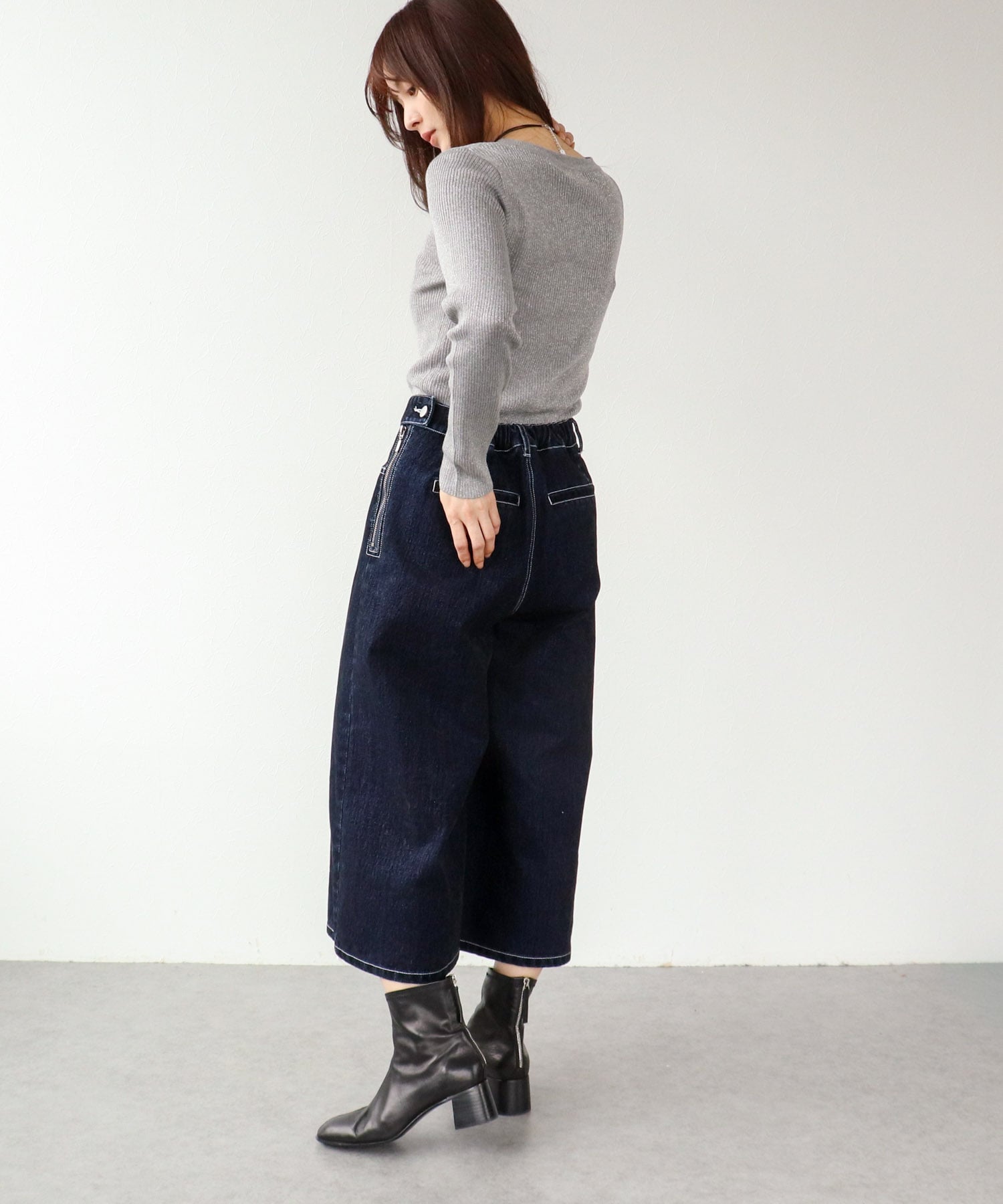 ≪WEB先行予約≫ウエスタンデニムフロントZIPパンツ 別注