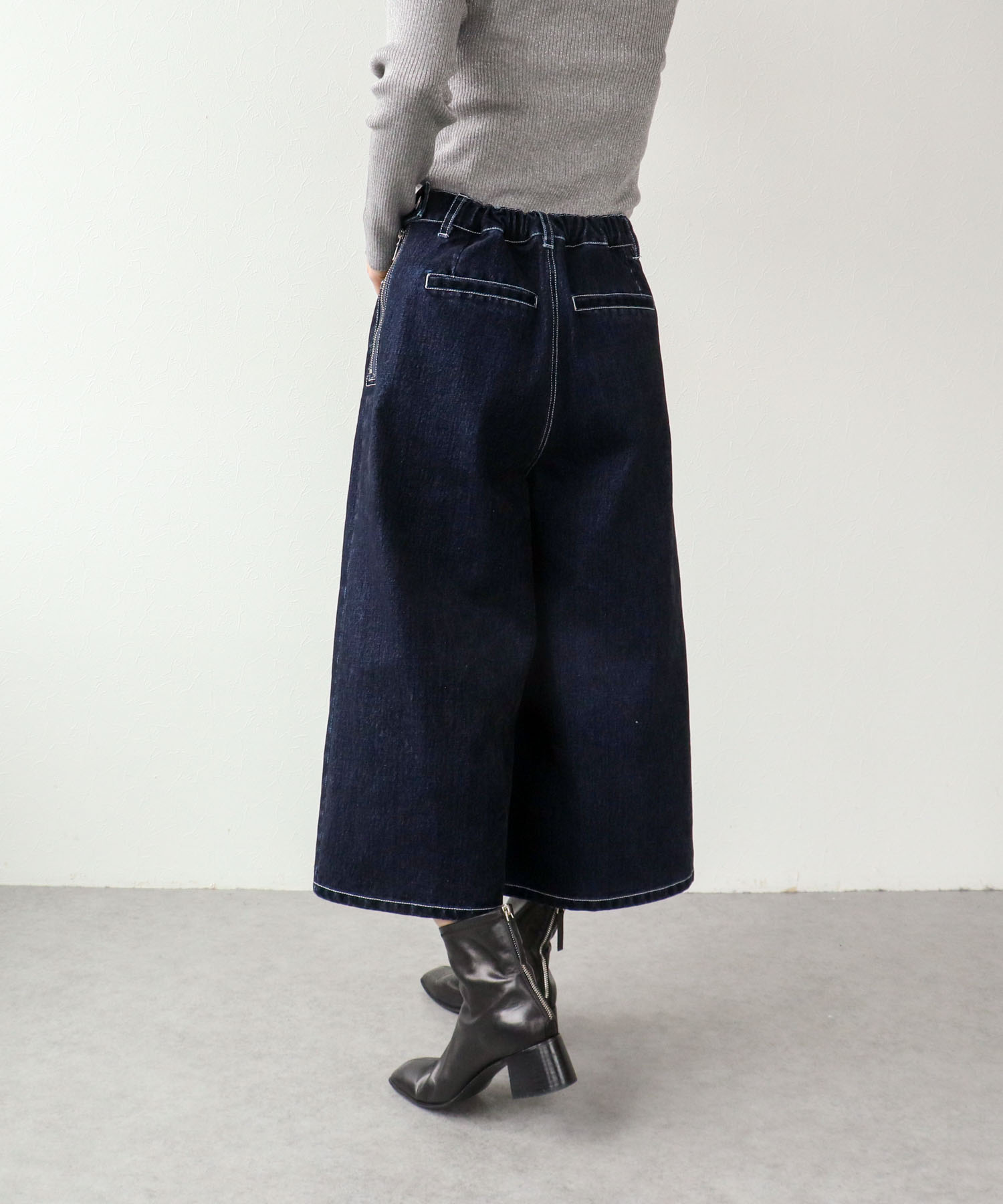 ≪WEB先行予約≫ウエスタンデニムフロントZIPパンツ 別注