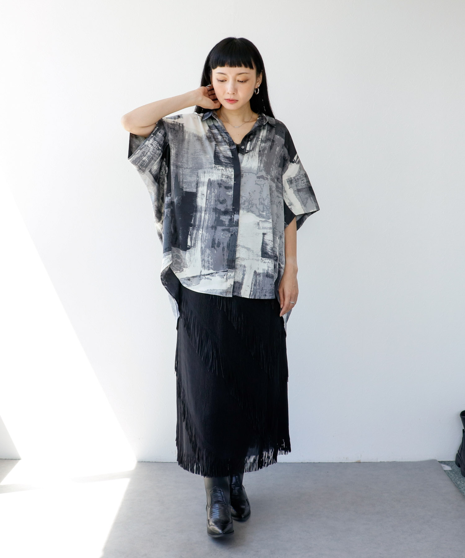 《予約会対象》アソートドレープシャツチュニック 別注