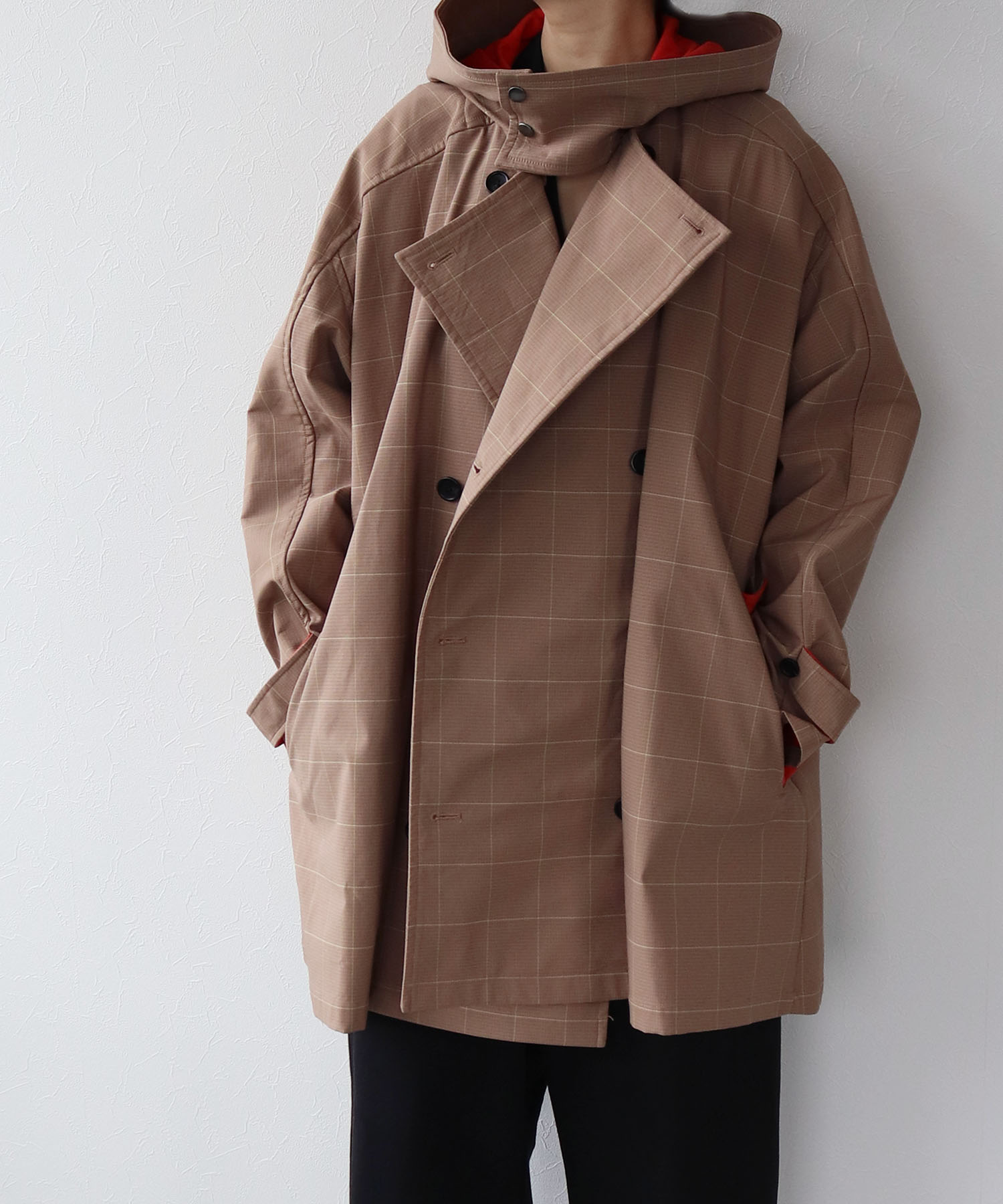 ＜Hart＞oversize bicolor coat