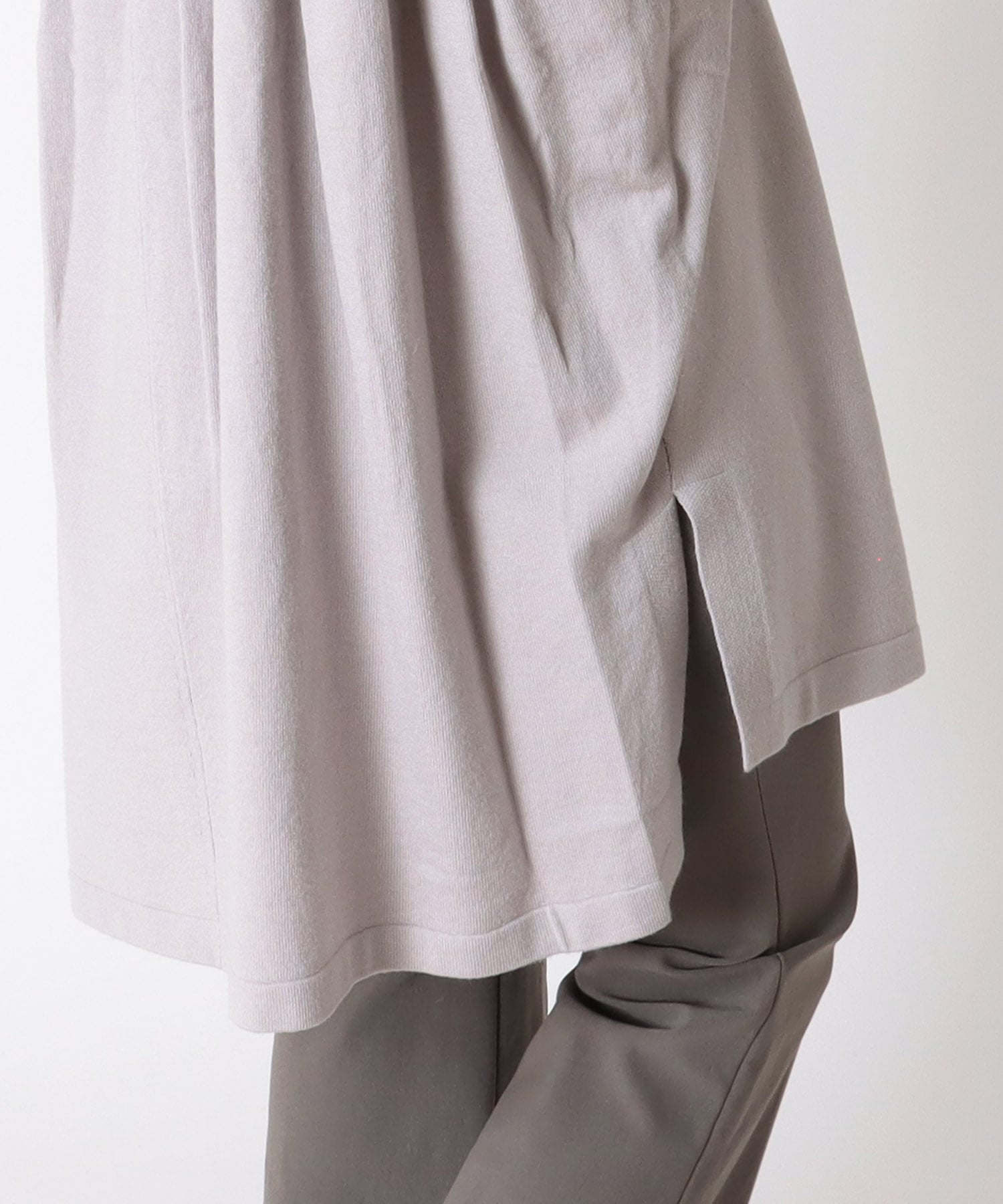 ＜Sugar Rose＞high neck back gather pull