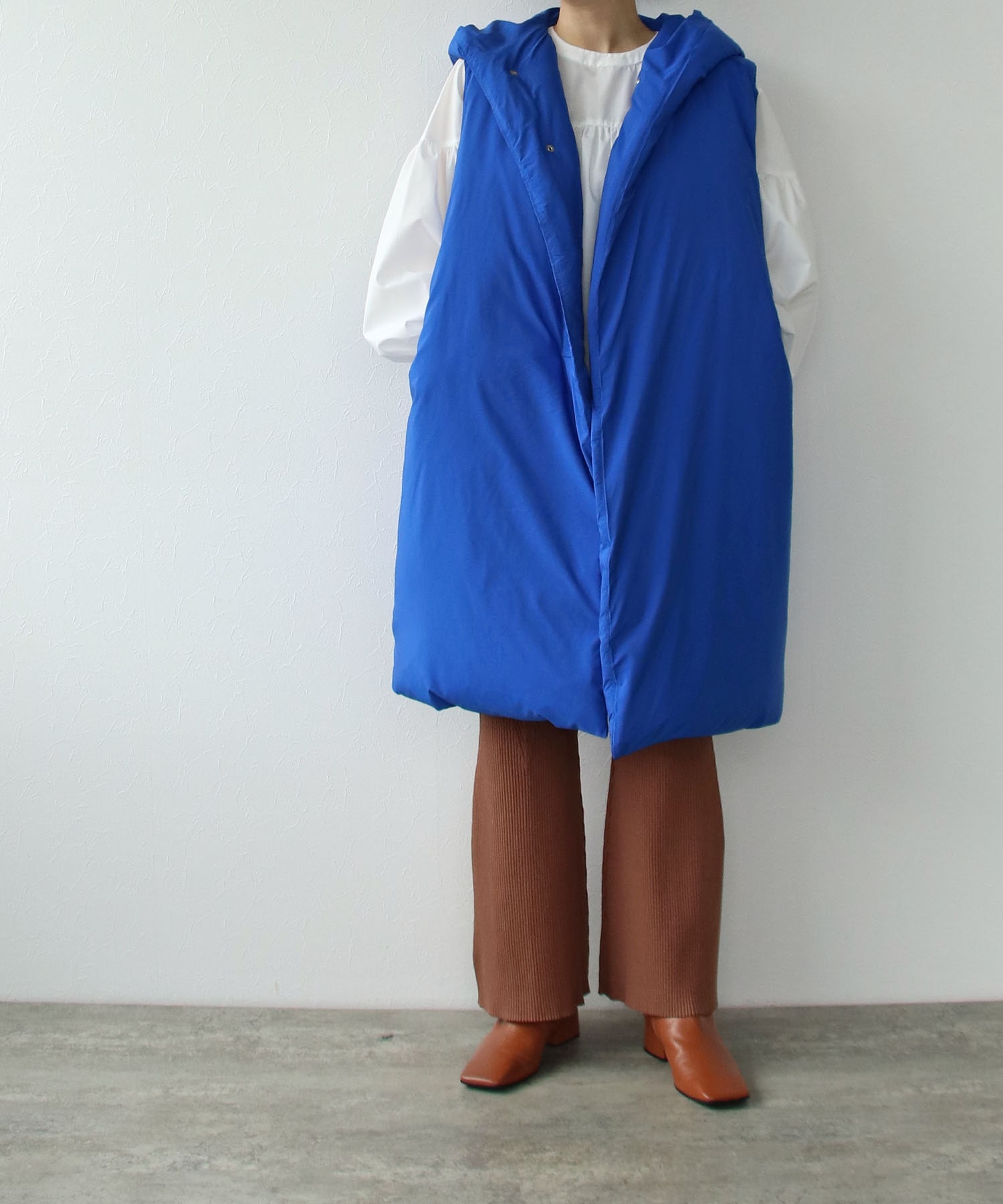 ＜VENIT＞STRETCH RIB PANTS