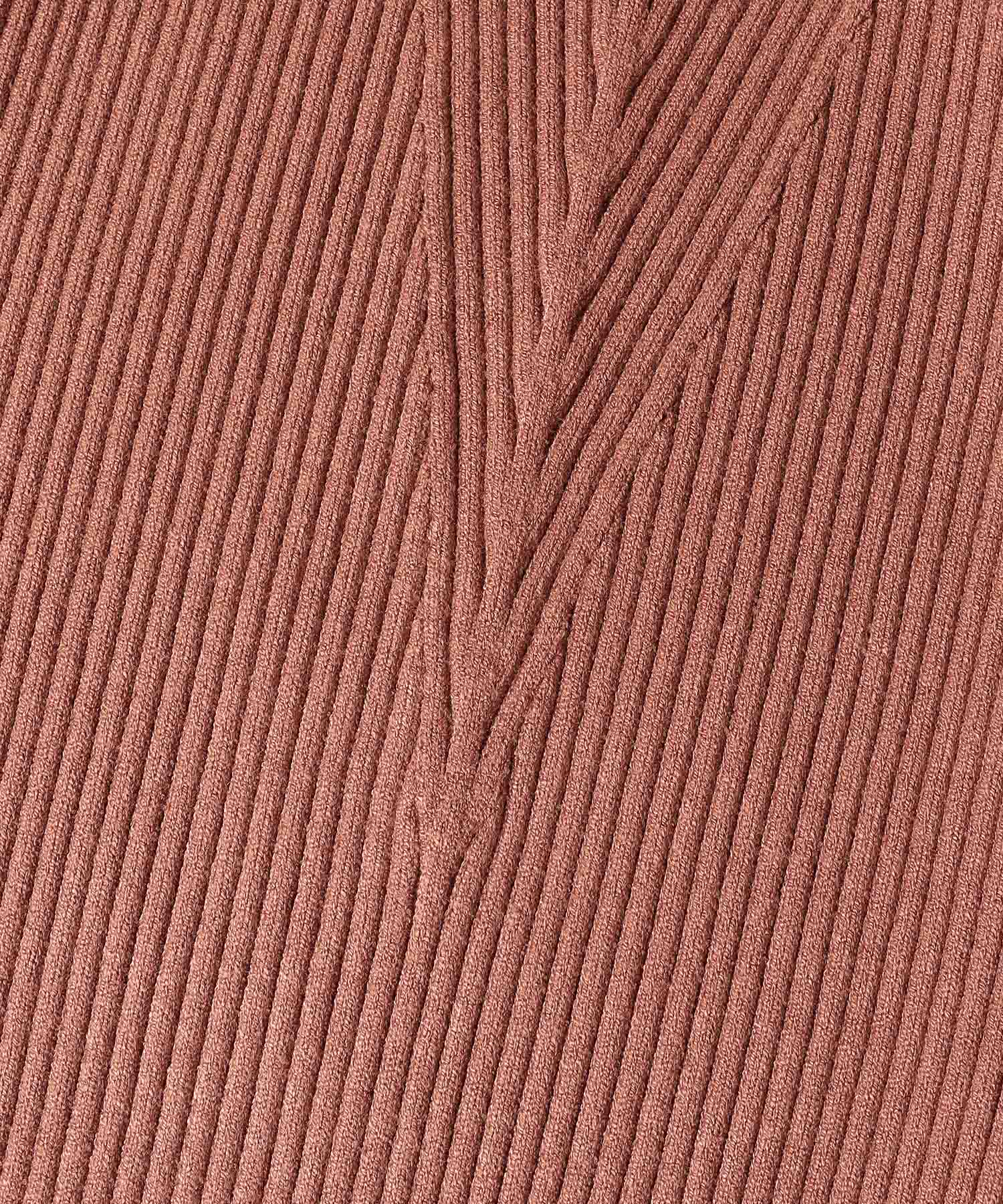 ＜VENIT＞STRETCH RIB PANTS