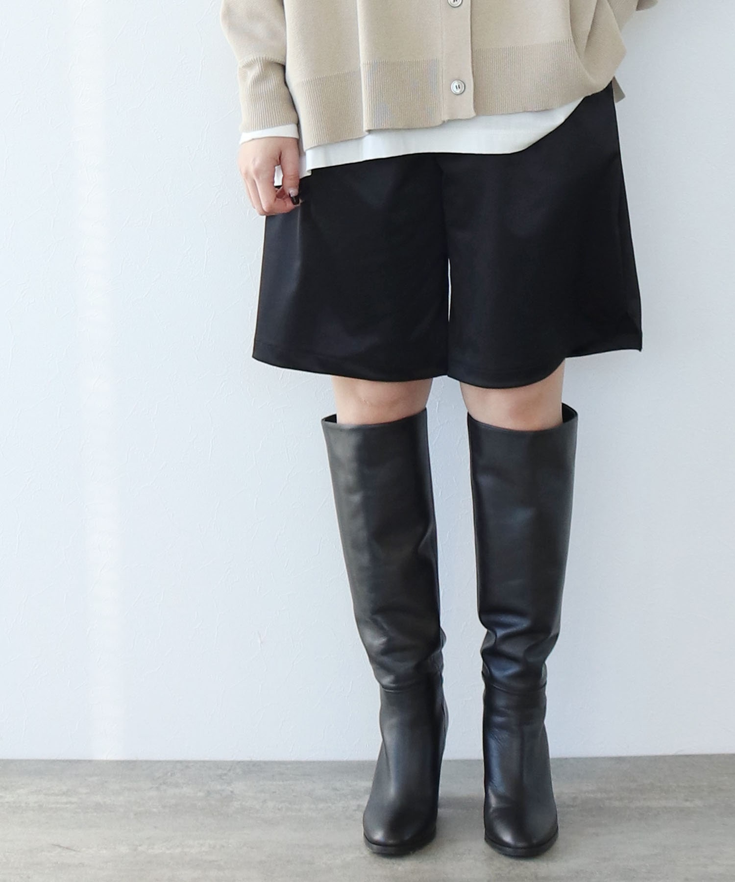 ＜Sugar Rose＞satin half pants