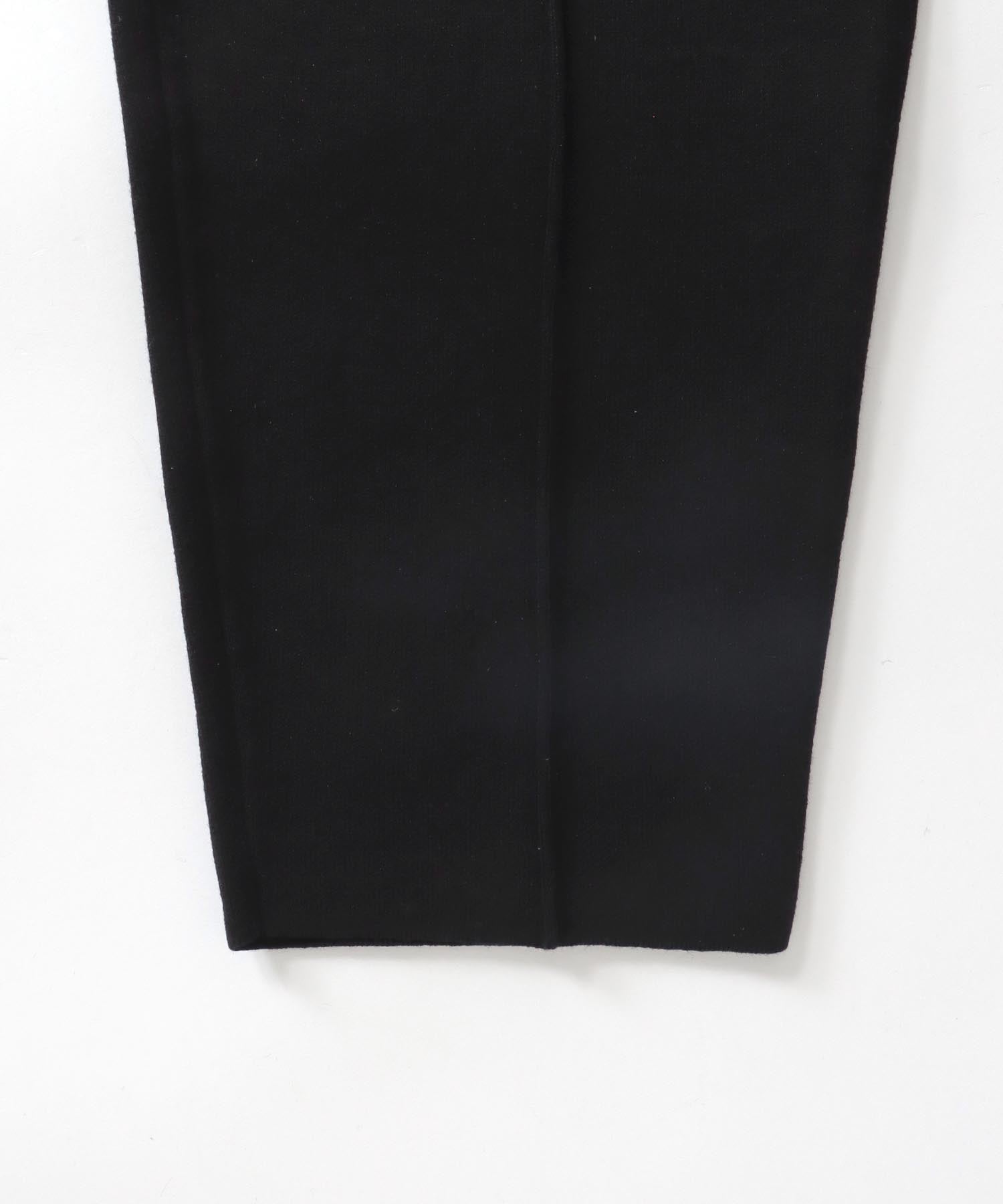 ＜VENIT＞DOUBLE FACE KNIT PANT