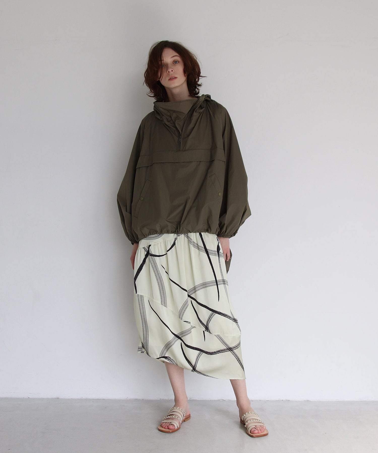 ＜STUMBLY＞Packable New Anorack Hoodie
