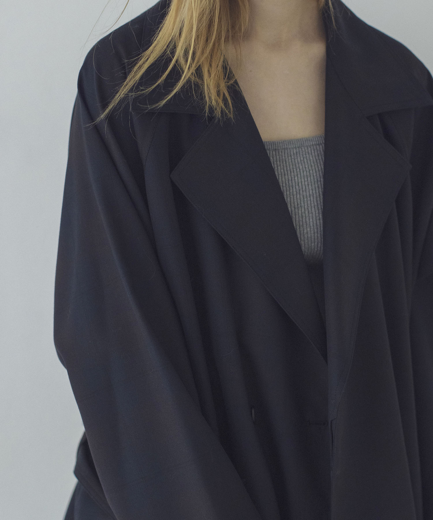 Hart>wool check long coat | AND ON JIONE STORE(アンドオン