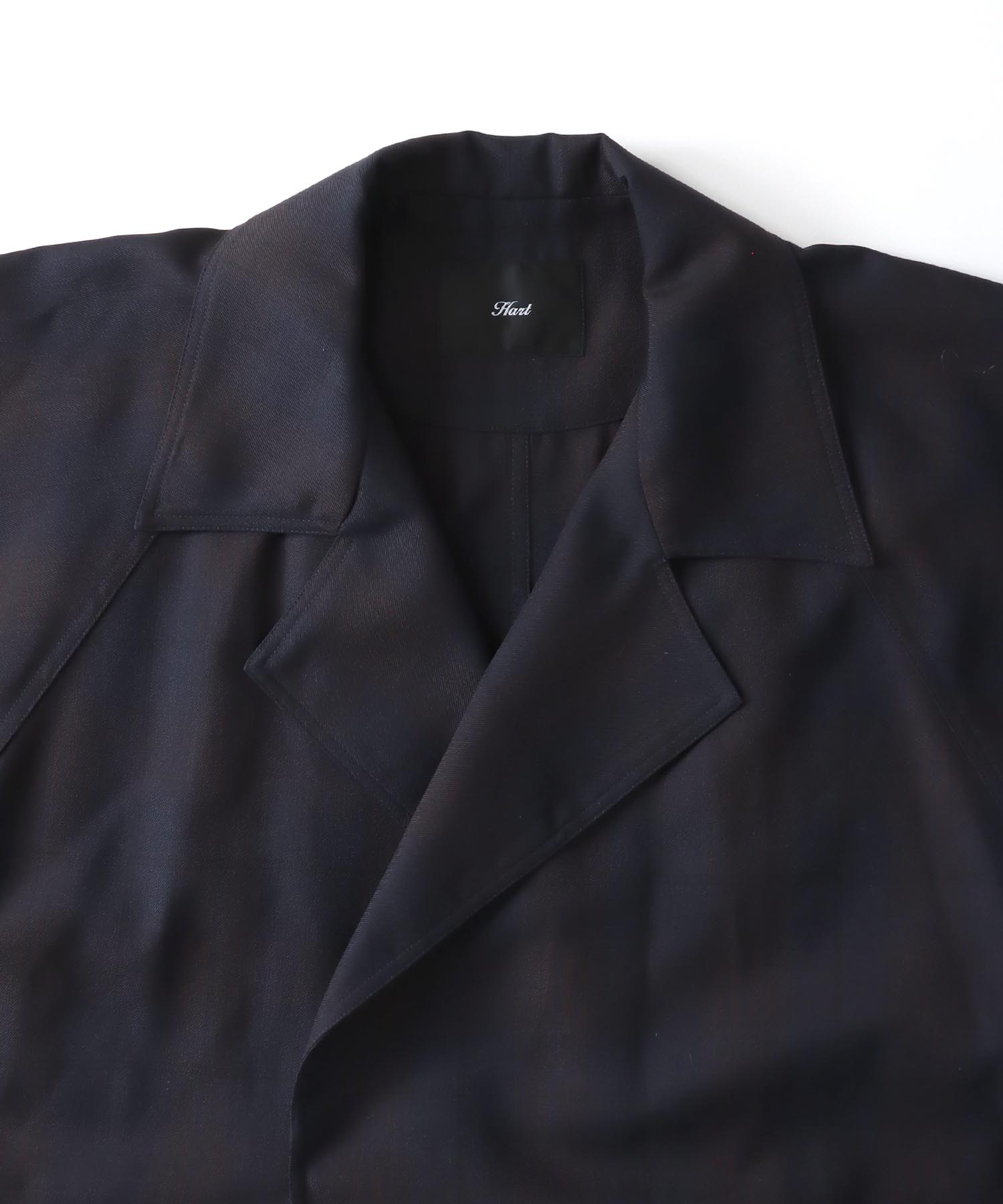 Hart>wool check long coat | AND ON JIONE STORE(アンドオン