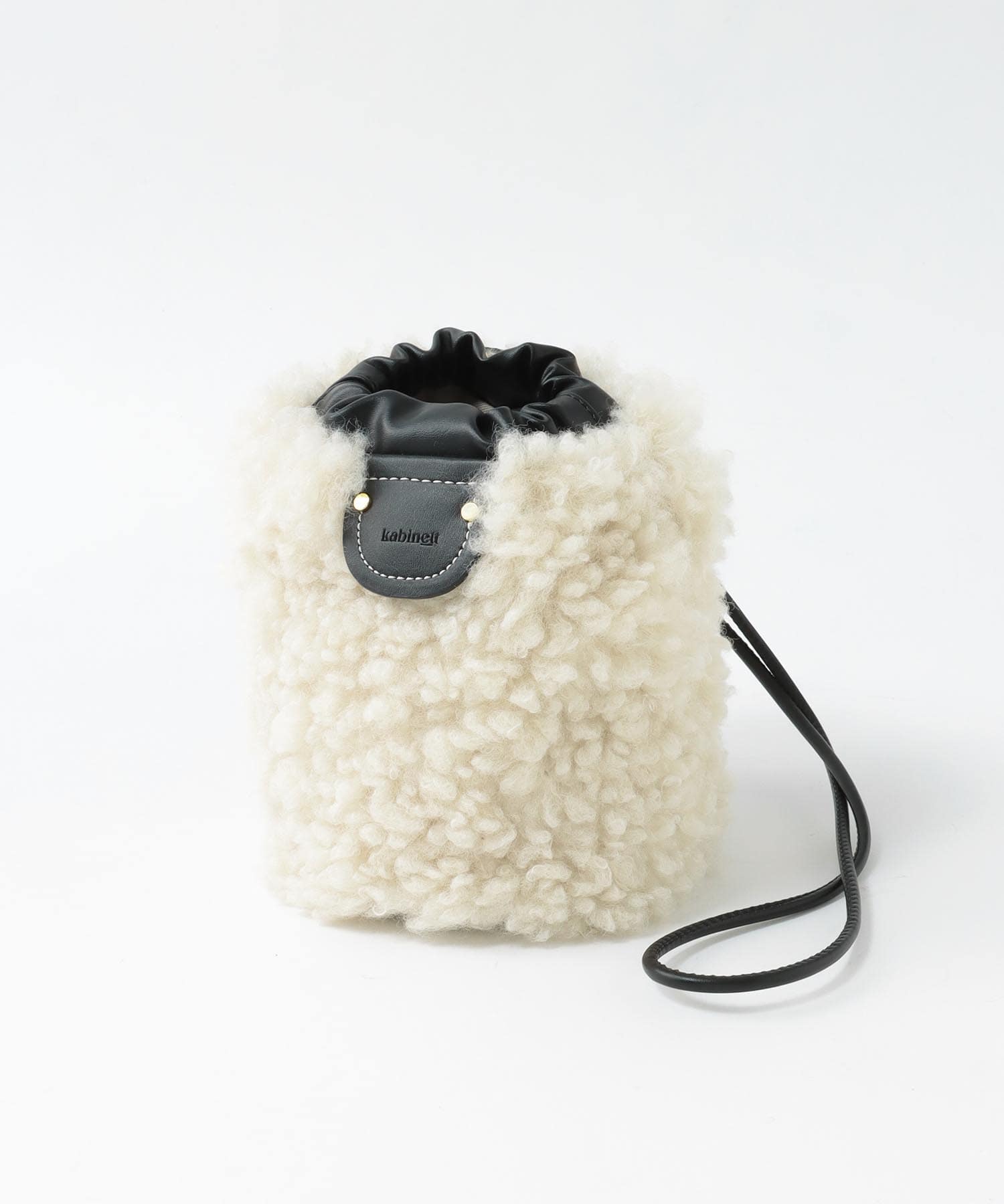 KABINETT/カビネ】 DRAWSTRING WRINKLE バッグ