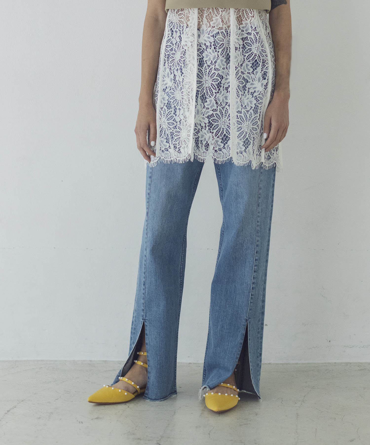 YANUK＞LEA(Boys Straight switching denim) | AND ON JIONE STORE