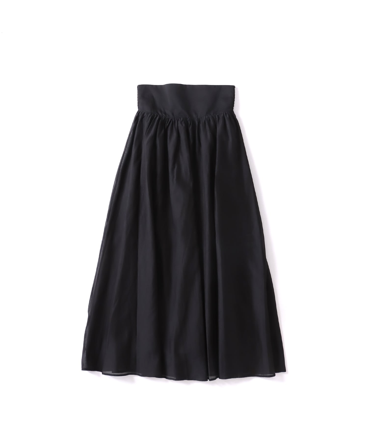 Sugar Rose＞back shirring gather flare skirt | AND ON JIONE STORE 