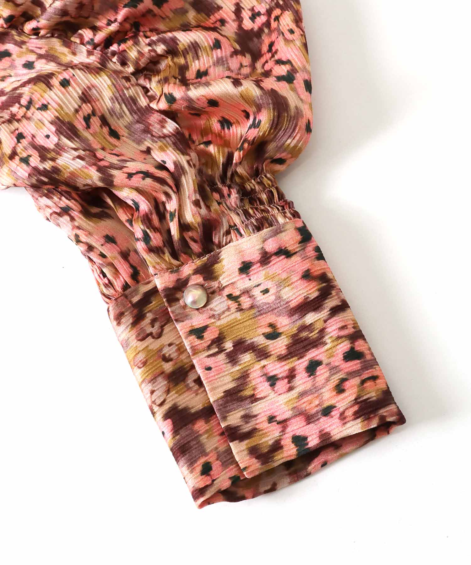 ＜VENIT＞sensitive flowers print blouse