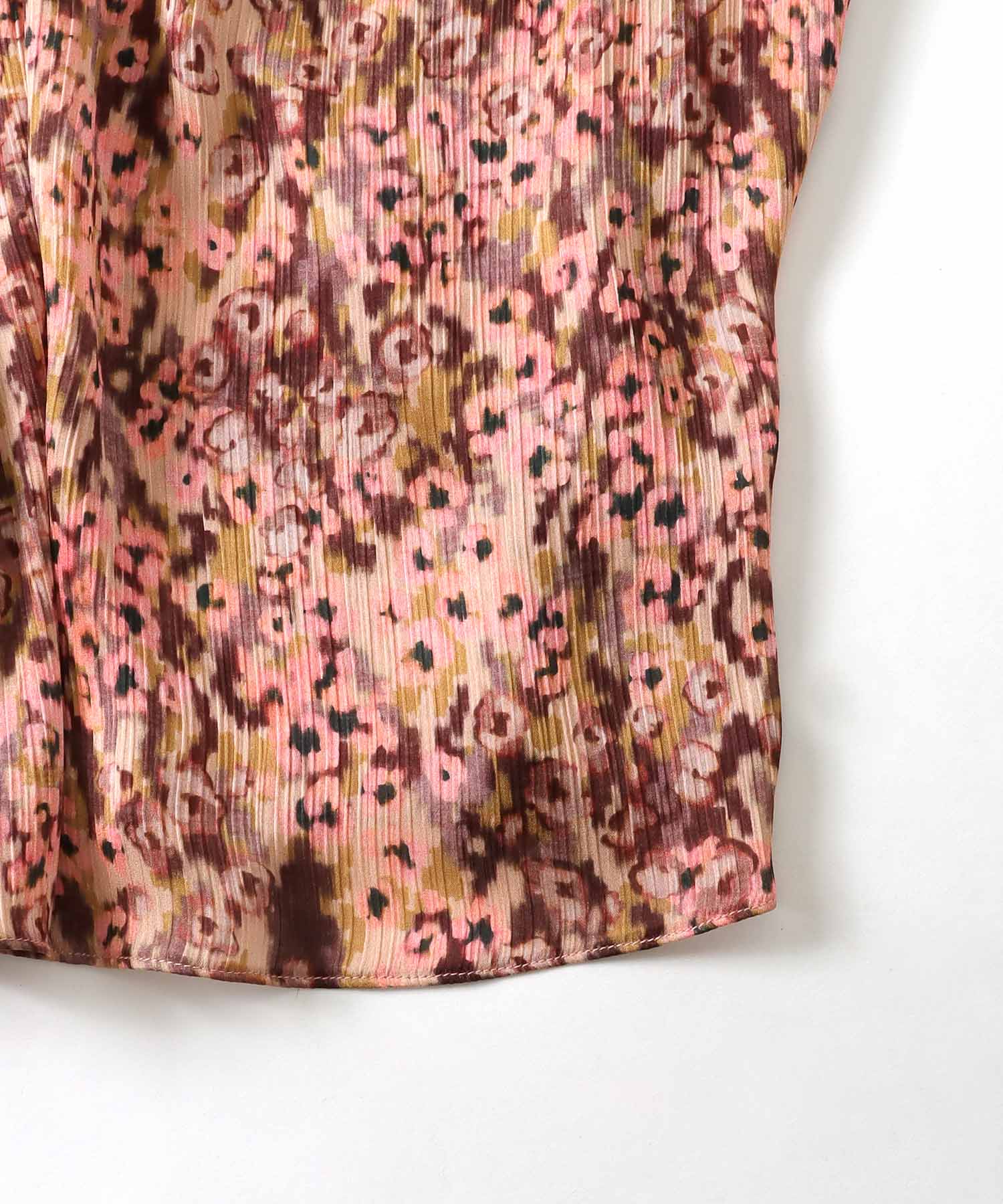＜VENIT＞sensitive flowers print blouse