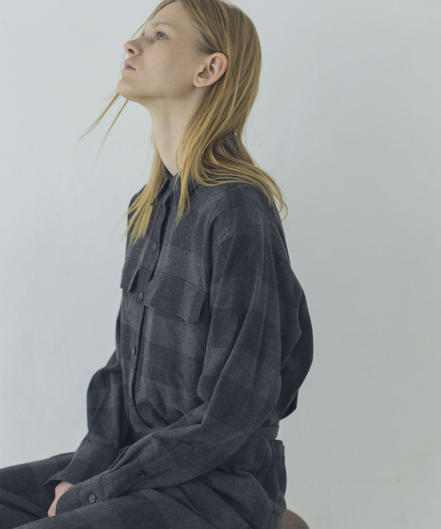 ＜VENIT＞cotton yak check all in one