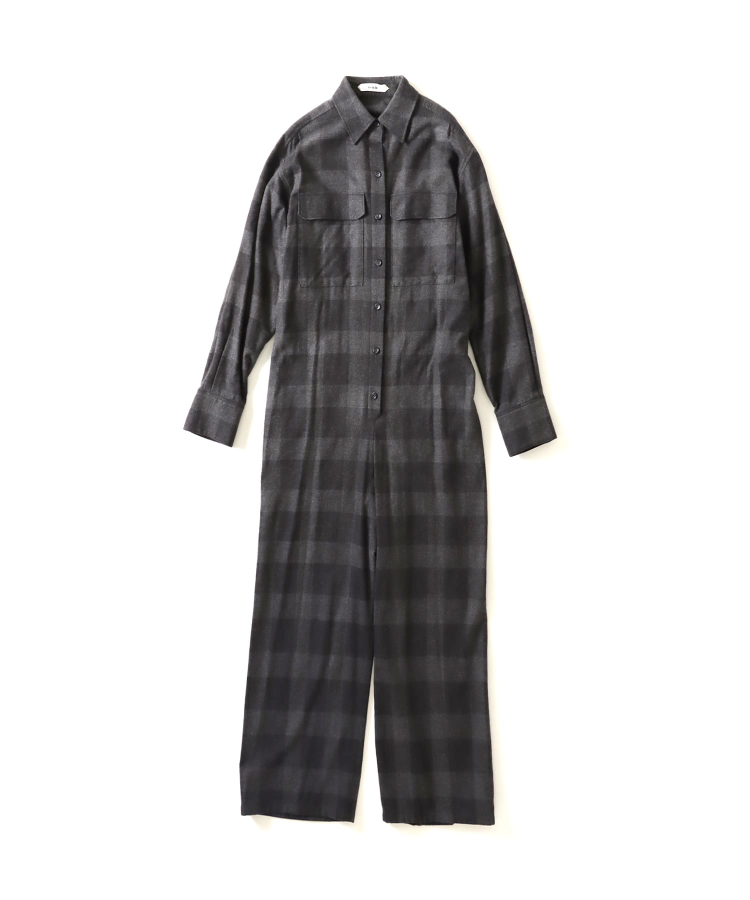 ＜VENIT＞cotton yak check all in one