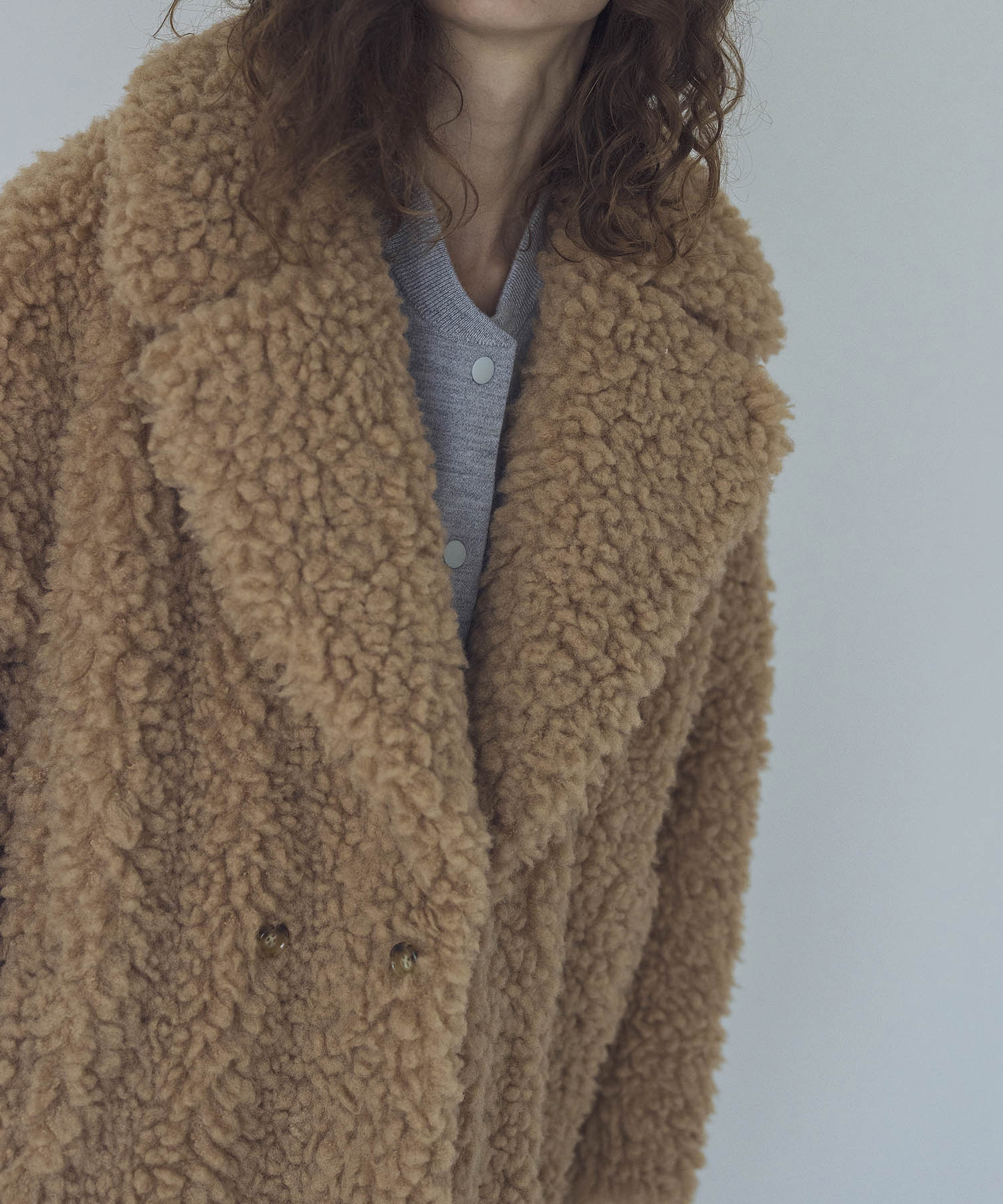 VENIT / plush boa coat(プラッシュボアコート)-