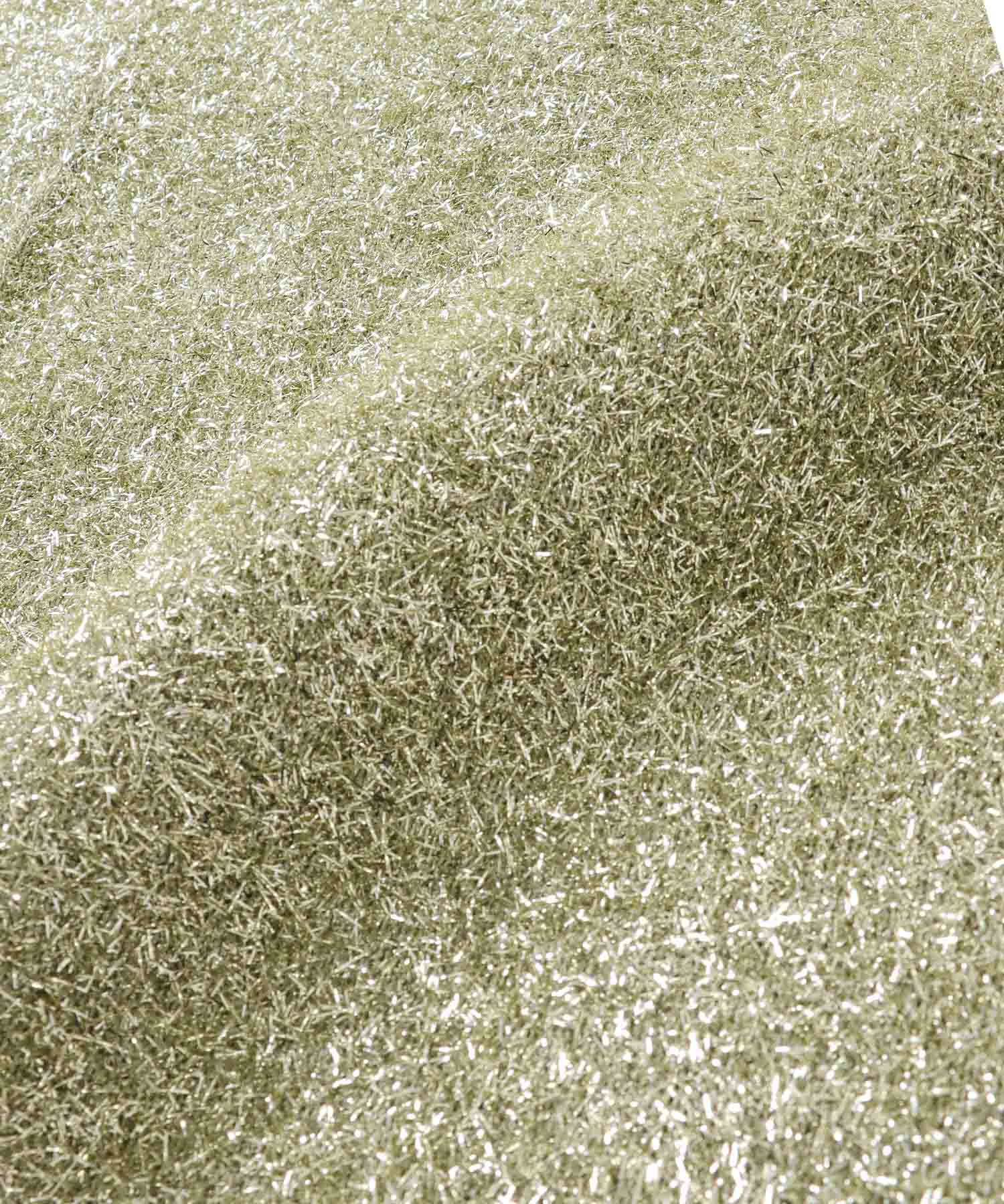 ＜VENIT＞metallic shaggy pullover