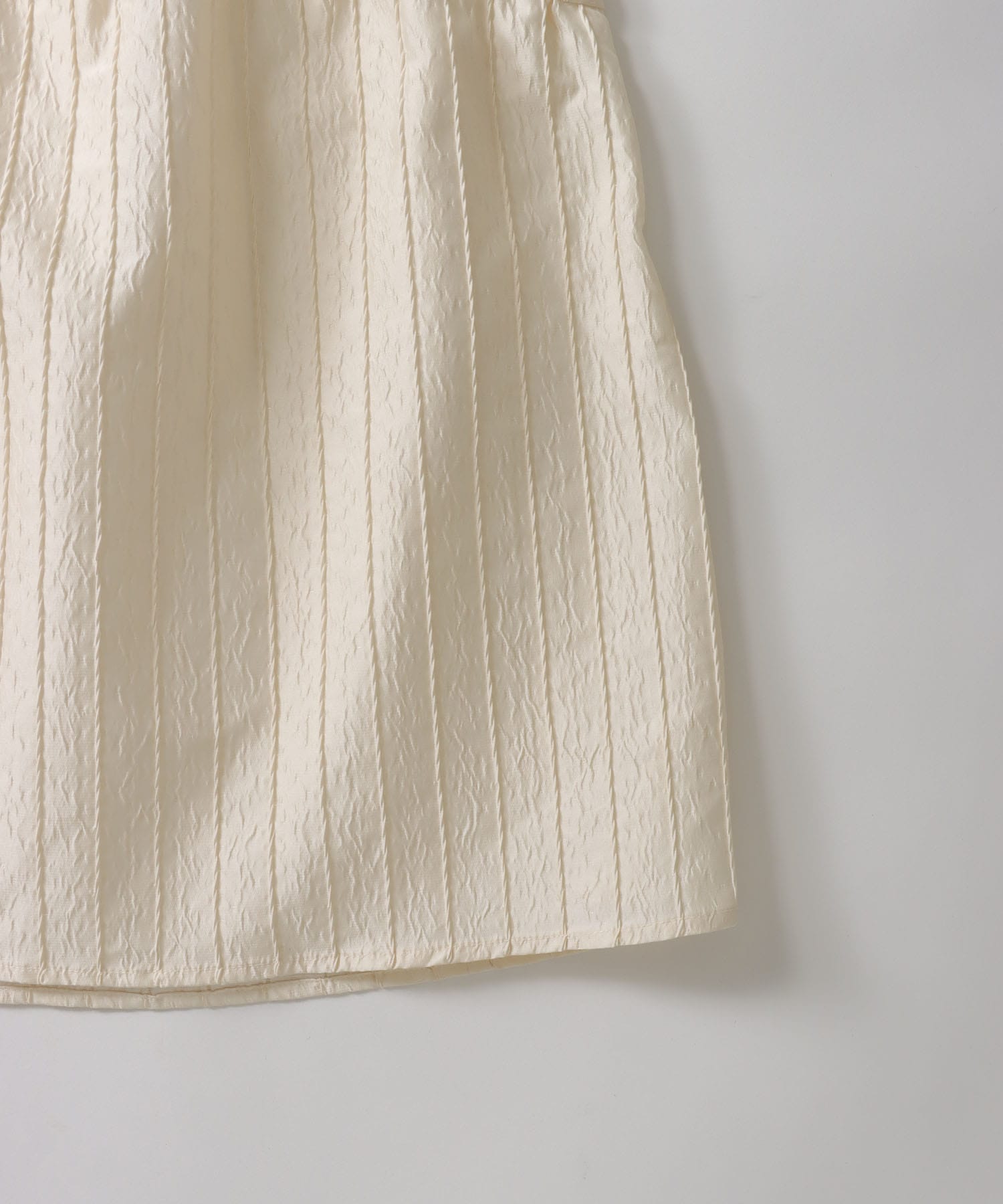 CADDITION＞stripe jacquard gather skirt | AND ON JIONE STORE