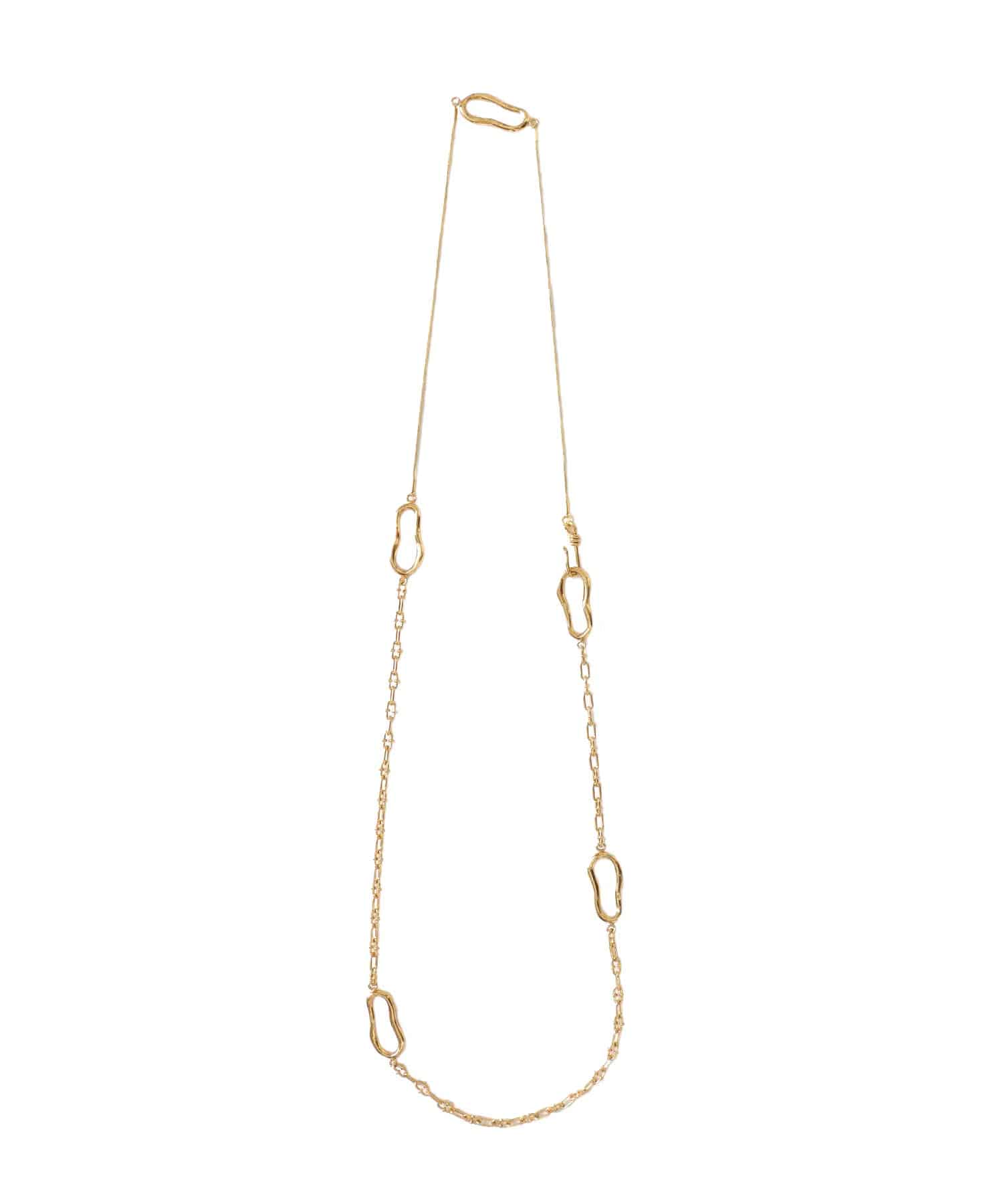 ＜ADER.bijoux＞NUAGE double chain layerd necklace