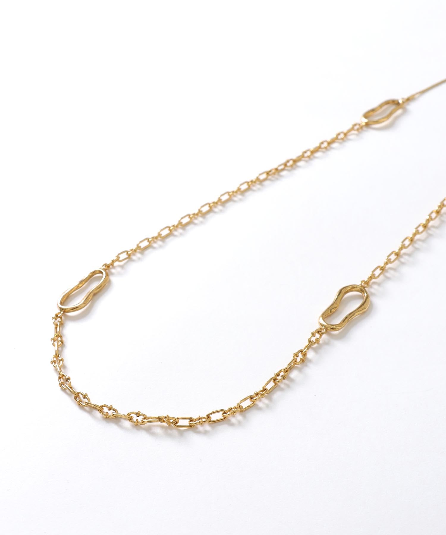 ＜ADER.bijoux＞NUAGE double chain layerd necklace
