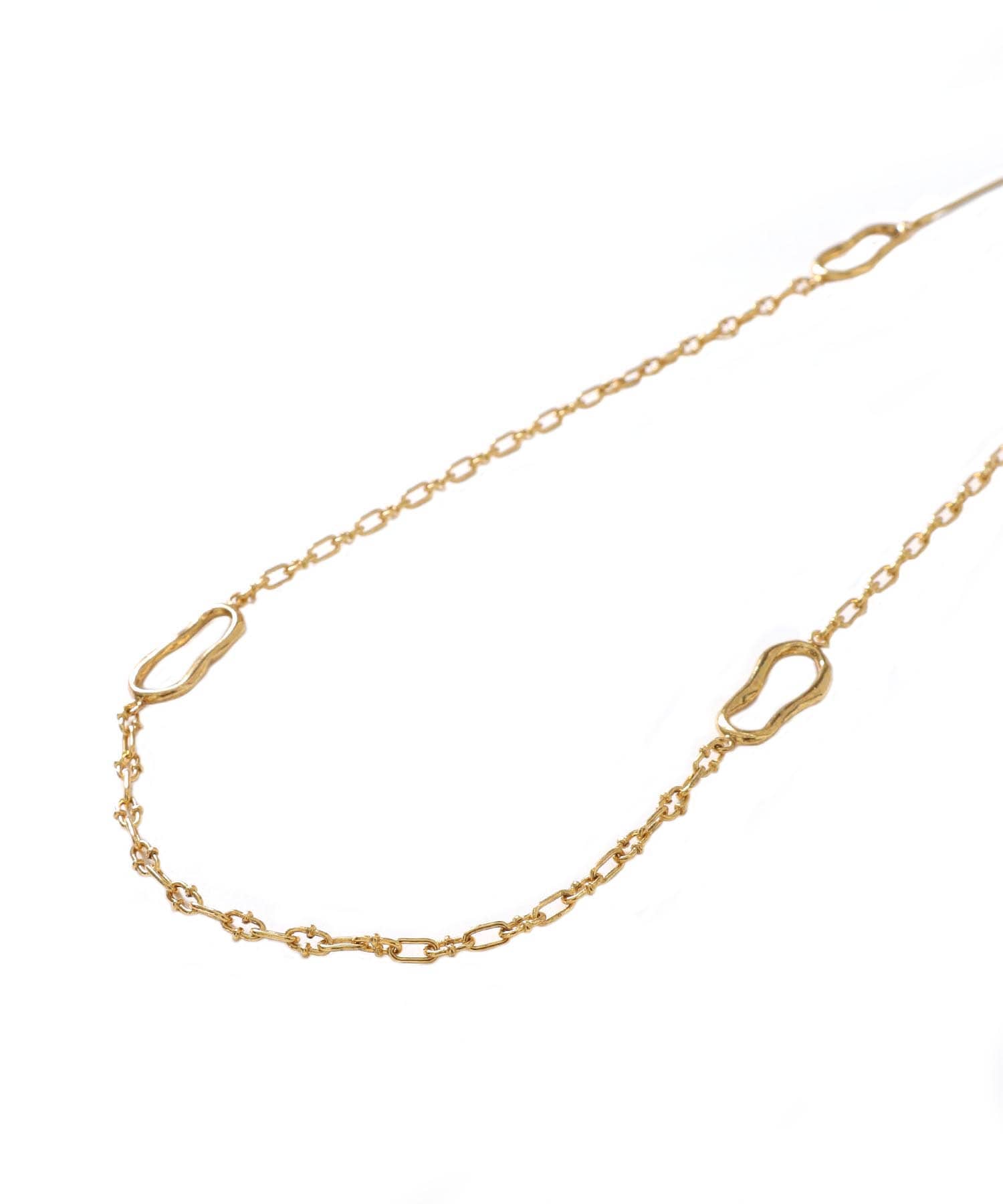 ＜ADER.bijoux＞NUAGE double chain layerd necklace