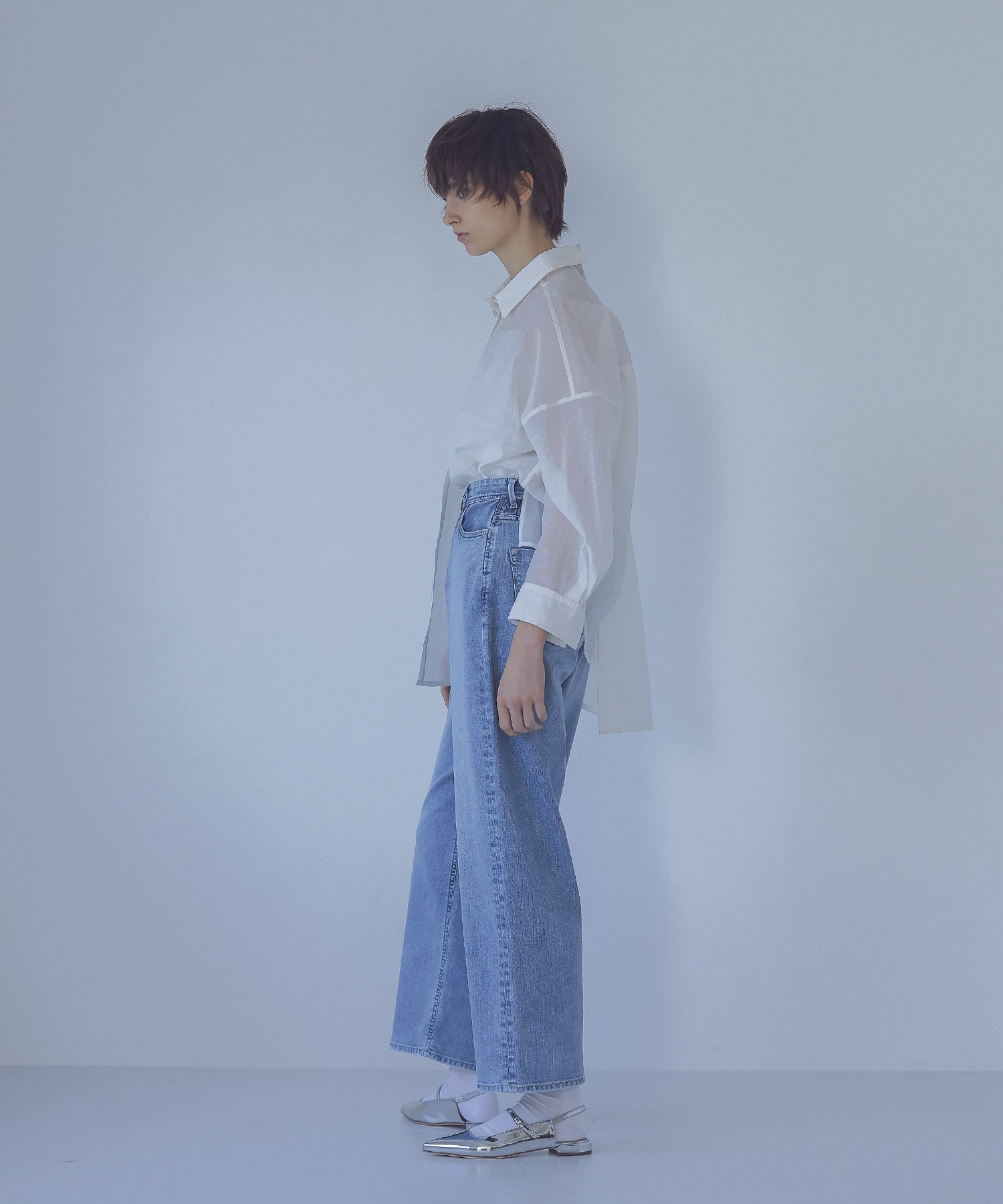 ＜YANUK＞JOAN really light denim