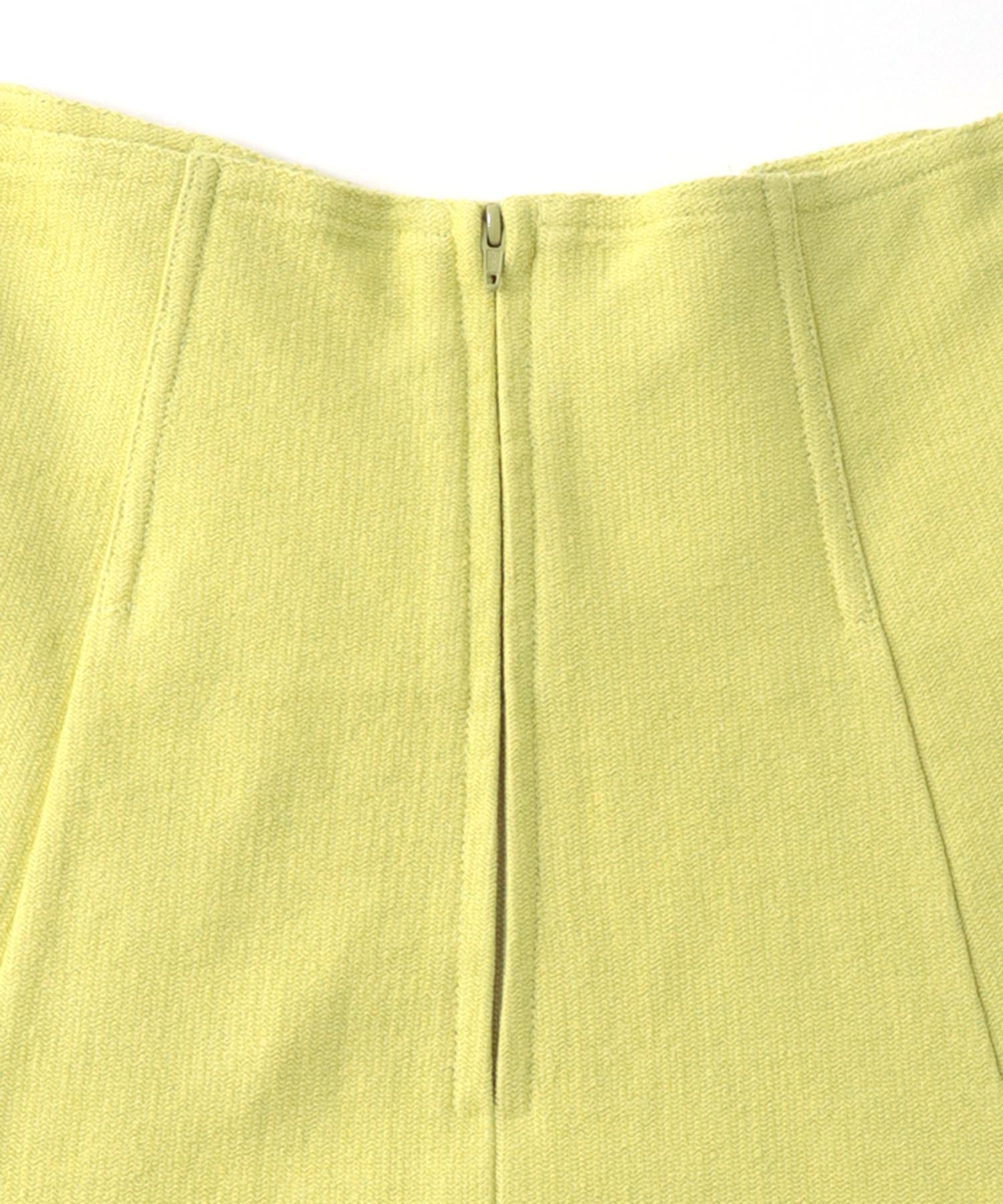 ＜sana＞midlle jersey balloon skirt