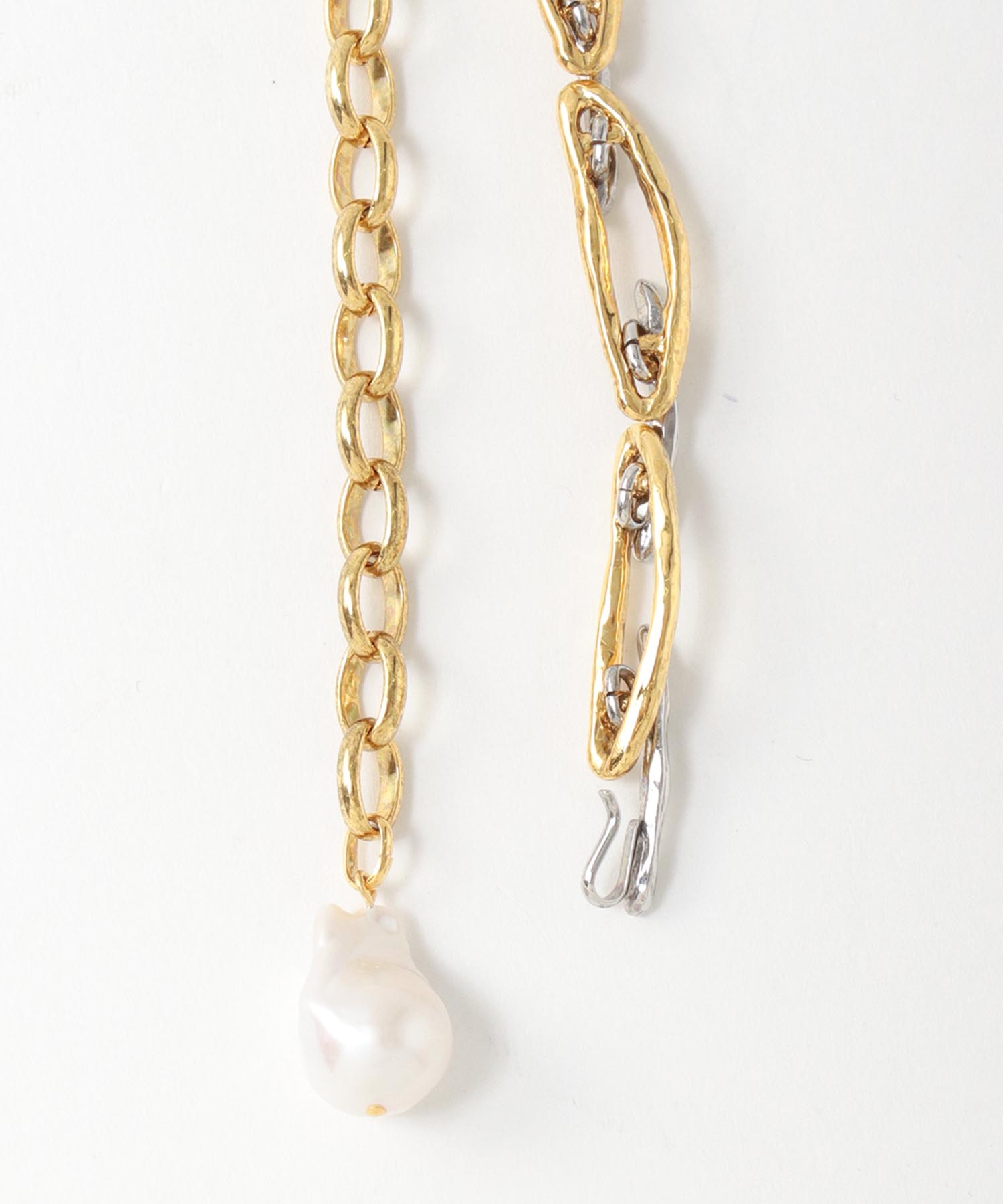 ＜ADER .bijoux＞BATEAUX baroque pearl raliet