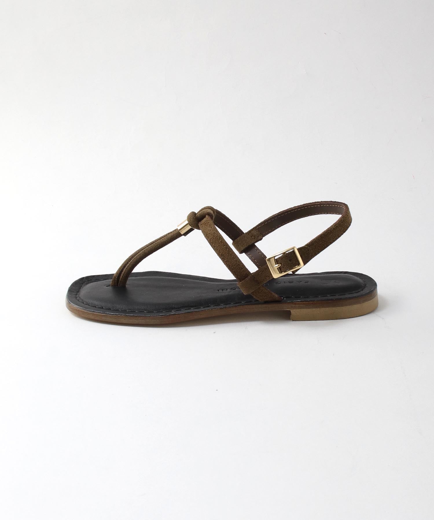 ＜FABIO RUSCONI＞PALU tongs flat sandals