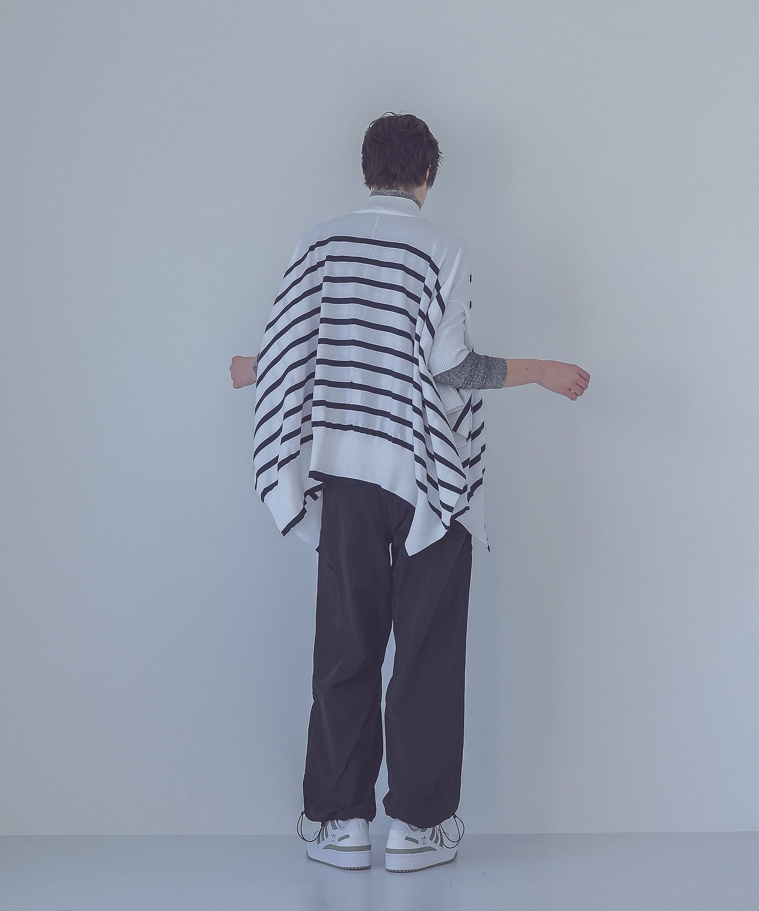 ＜STUMBLY＞deformation pullover knit