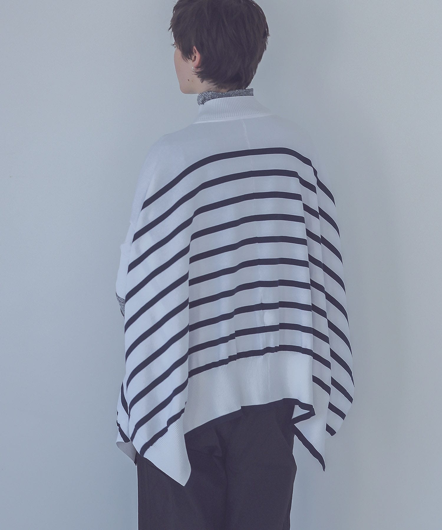 ＜STUMBLY＞deformation pullover knit