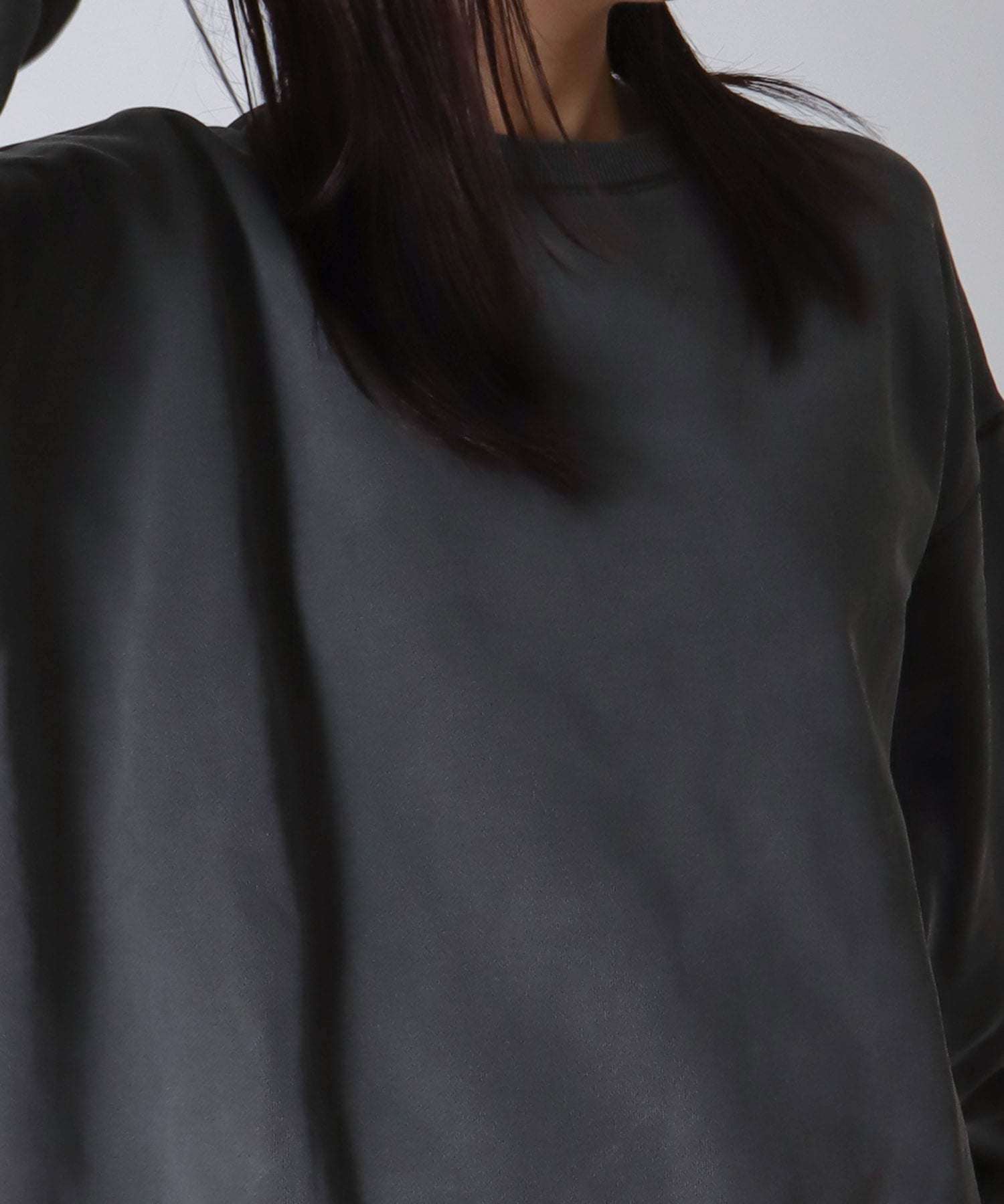 vintage like pigment pullover