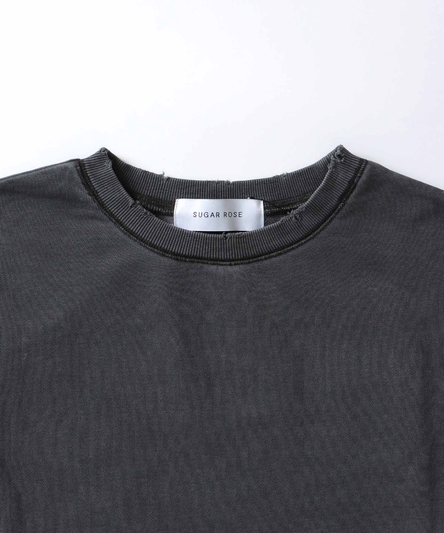 vintage like pigment pullover