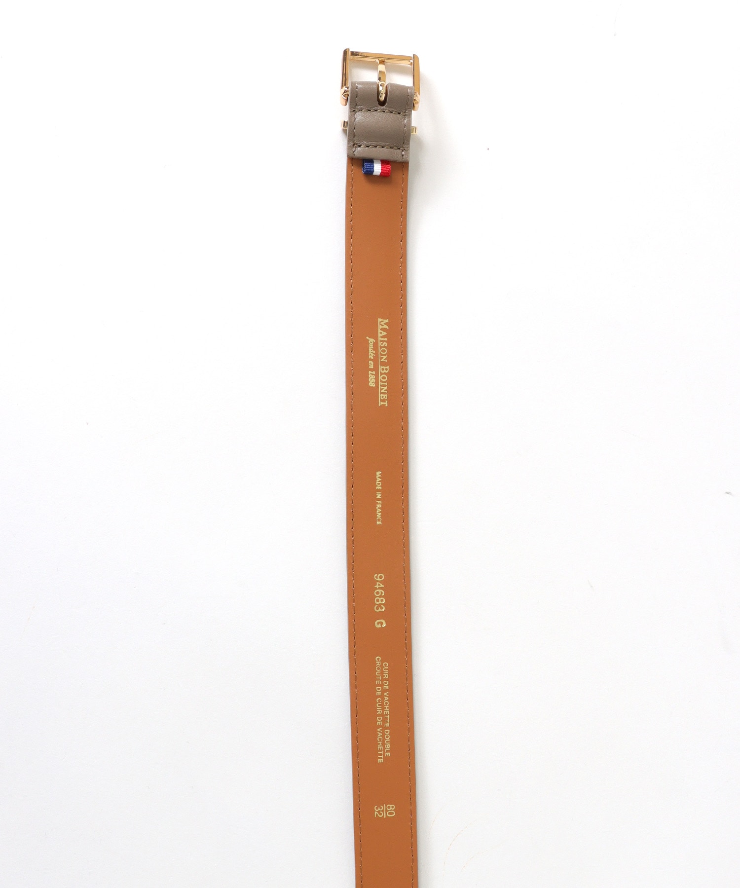 ROKU MAISON BOINET BIG BUCKLE BELTベルト - 小物
