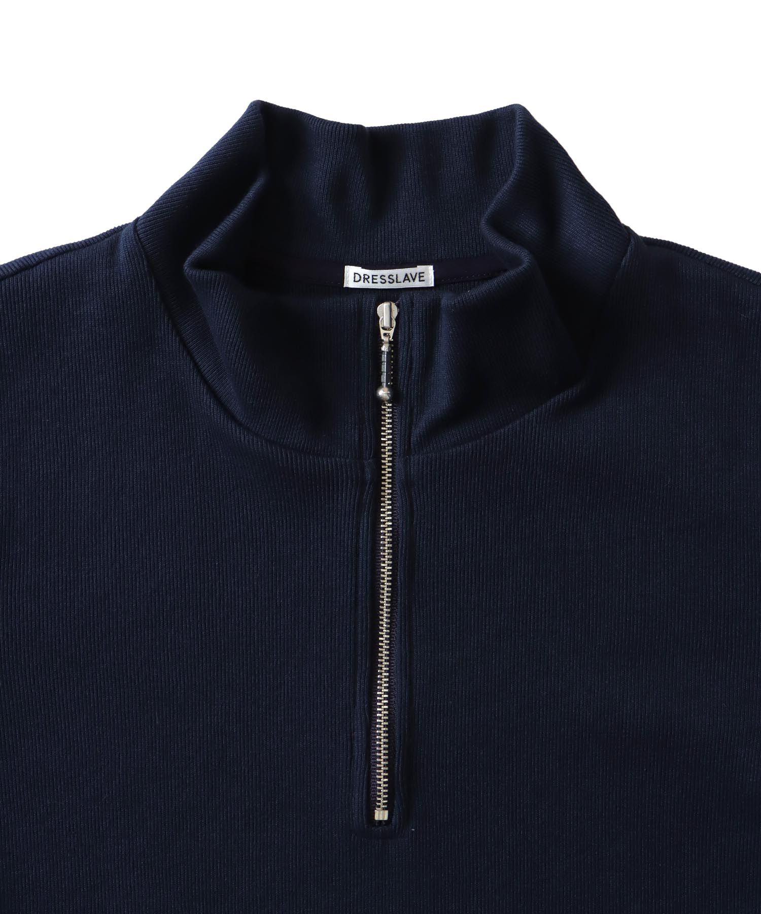 ＜THREE DOTS TURQUOISE × DRESSLAVE＞HALF ZIP PULLOVER