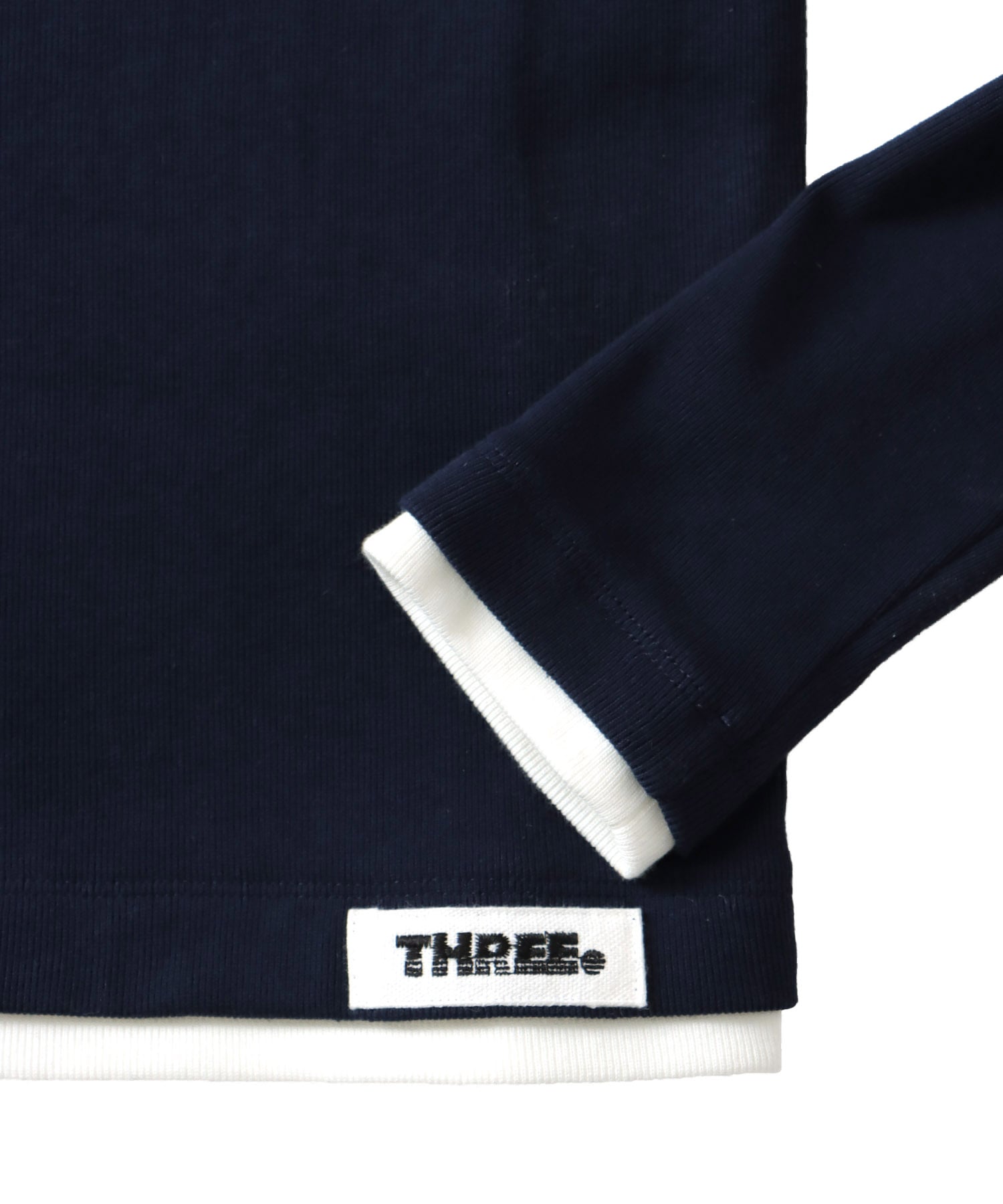 ＜THREE DOTS TURQUOISE × DRESSLAVE＞HALF ZIP PULLOVER