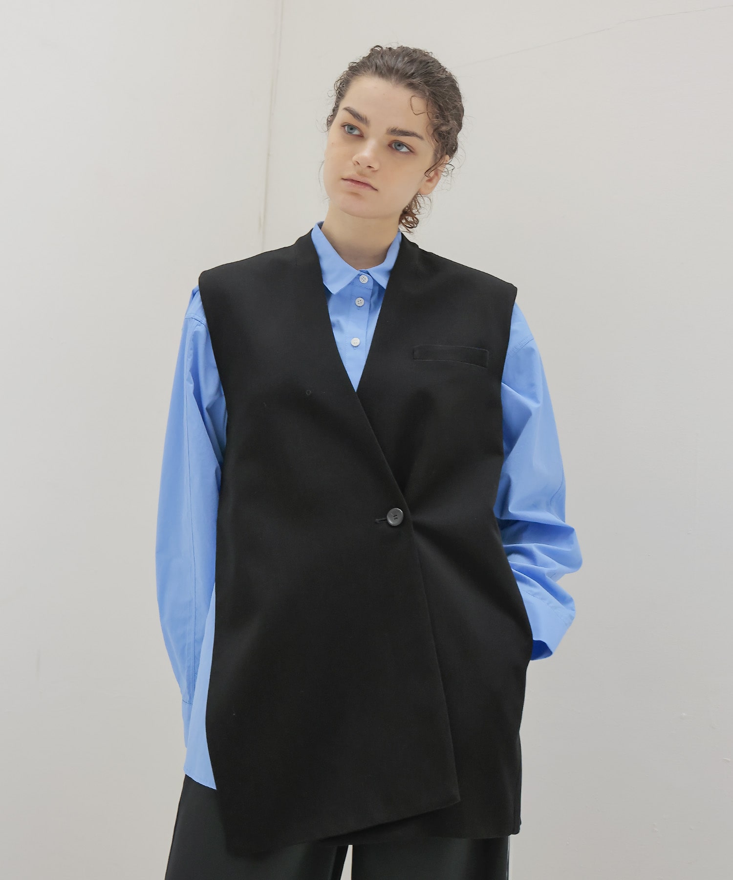 ＜Sugar Rose＞design 2way blouse