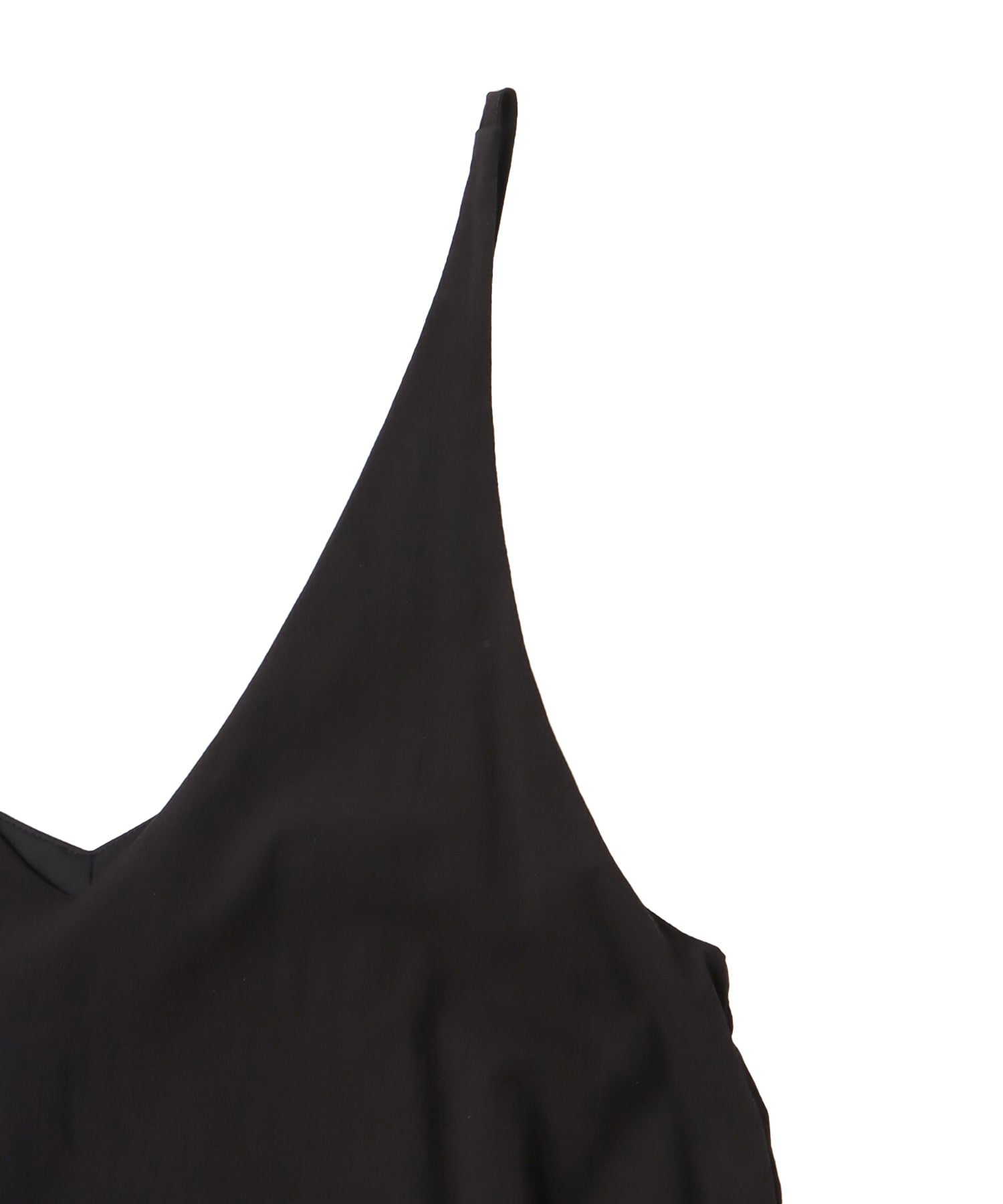 ＜Sugar Rose＞side gather vneck dress
