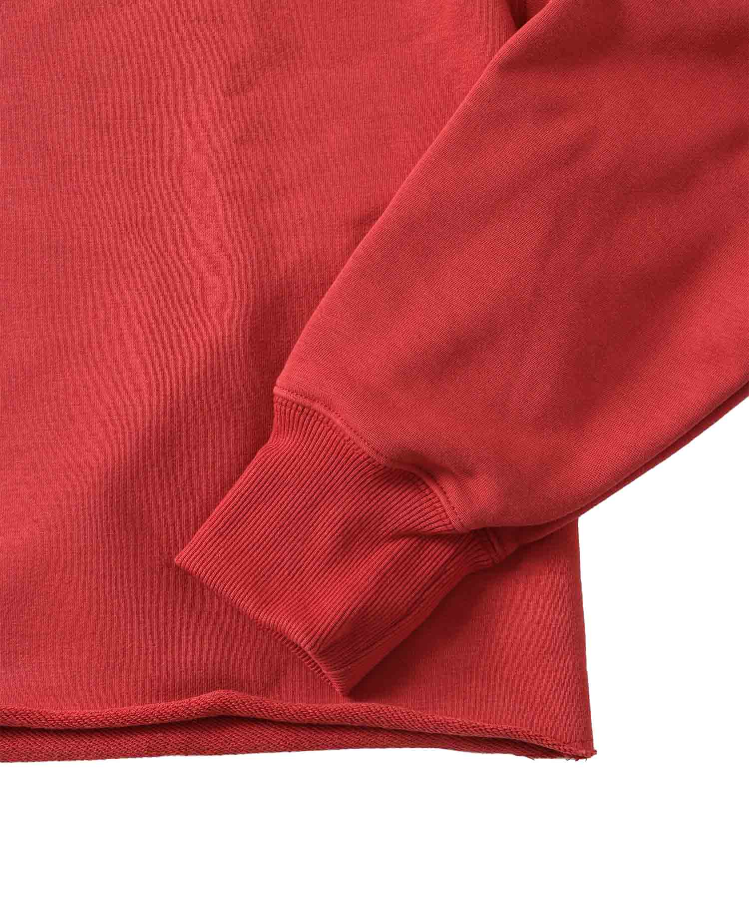 ＜Sugar Rose＞cut off vneck sweat pull