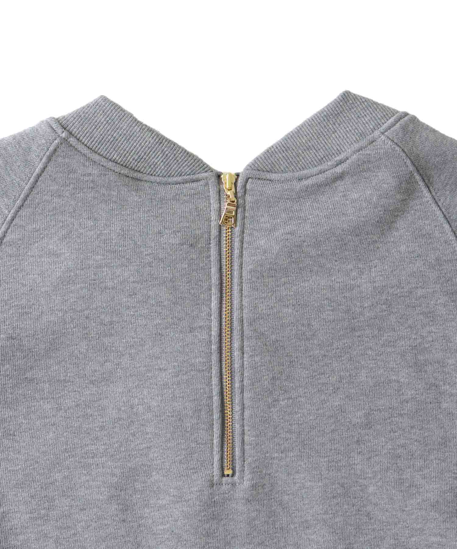 ＜Sugar Rose＞zip 2way sweat pull